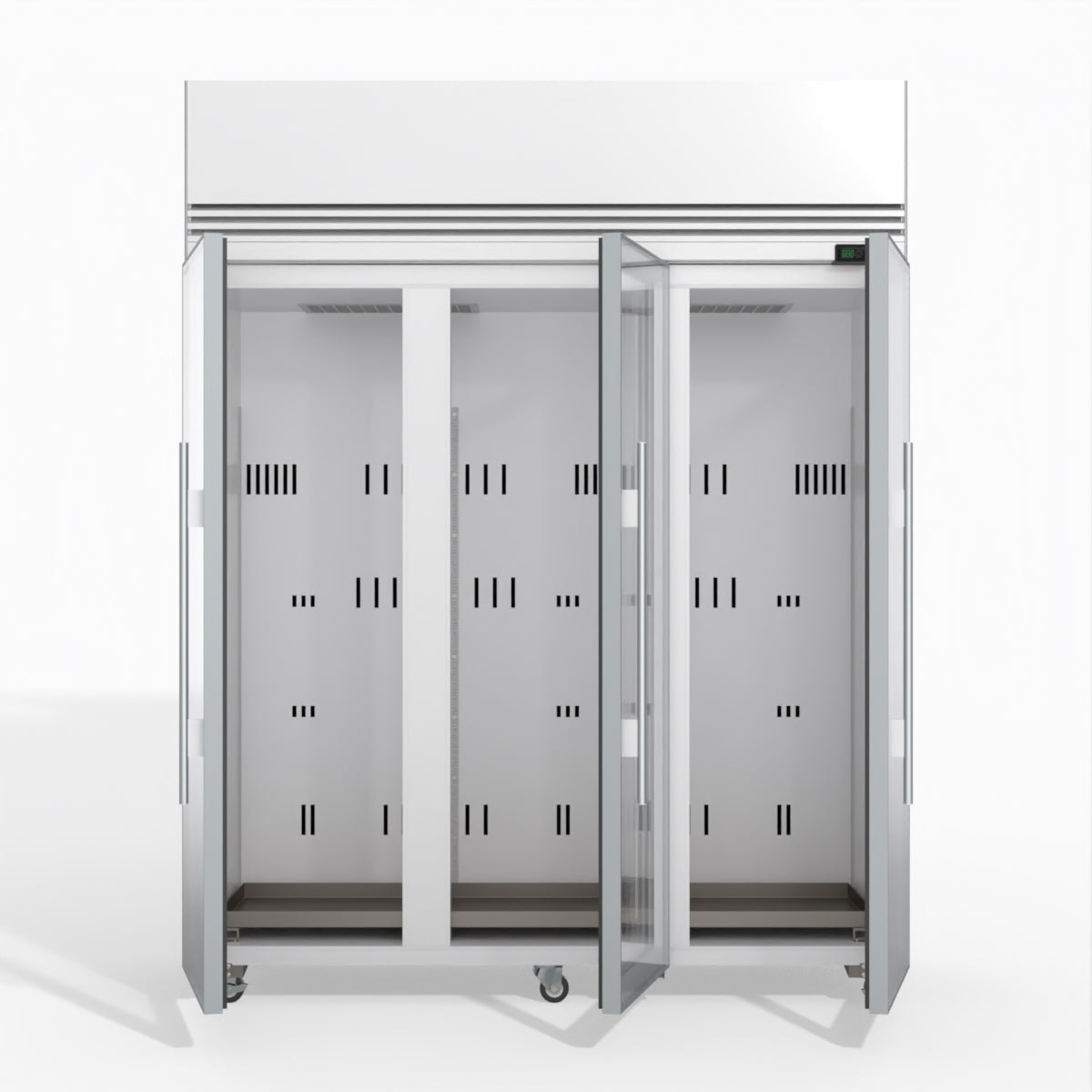 Skope TMF1500N-A Ice 3 Glass Door Upright Display or Storage Freezer 1396L - TMF1500N-Ice