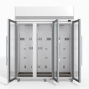 Skope TMF1500N-A Ice 3 Glass Door Upright Display or Storage Freezer 1396L - TMF1500N-Ice