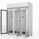 Skope TMF1500N-A Ice 3 Glass Door Upright Display or Storage Freezer 1396L - TMF1500N-Ice