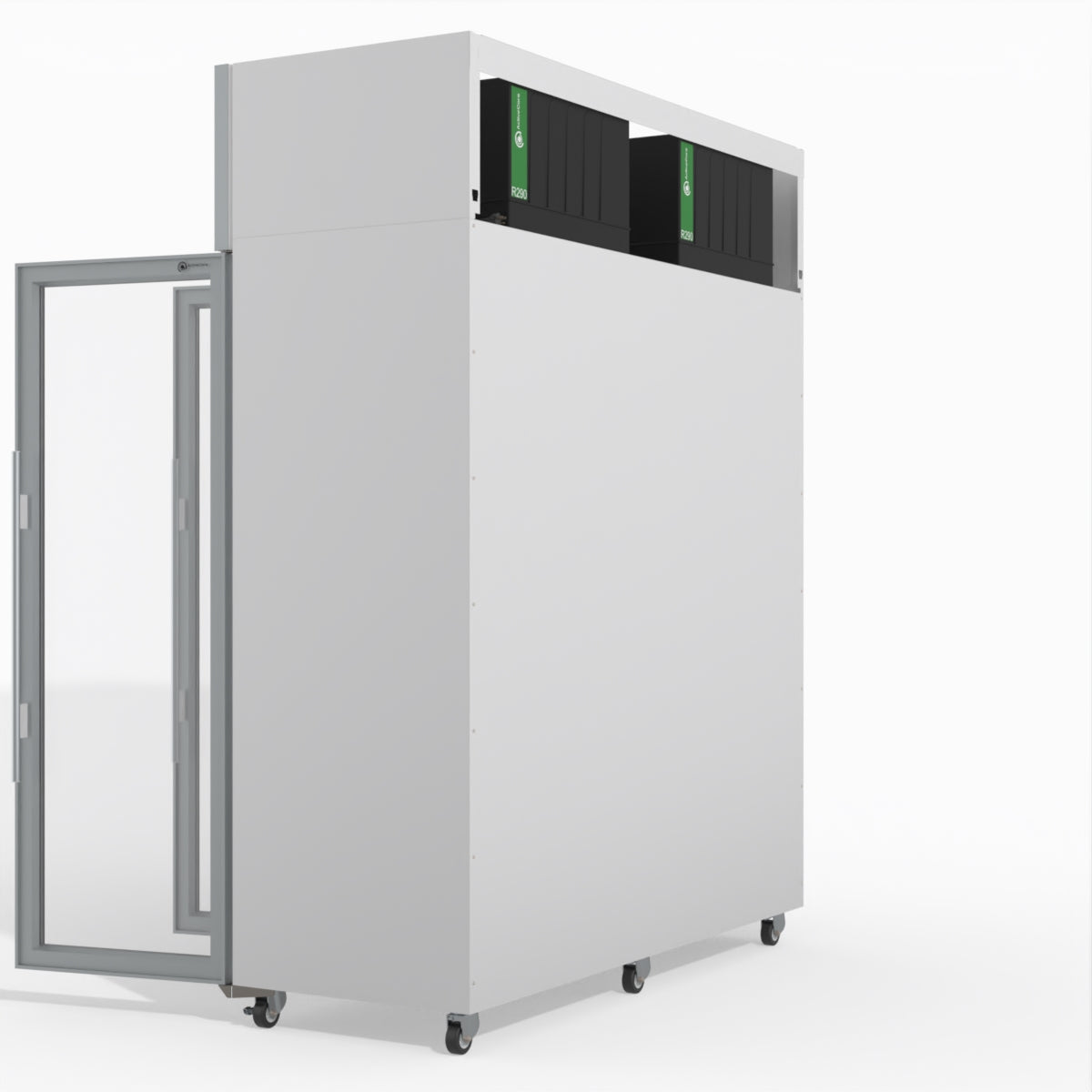 Skope TMF1500N-A Ice 3 Glass Door Upright Display or Storage Freezer 1396L - TMF1500N-Ice