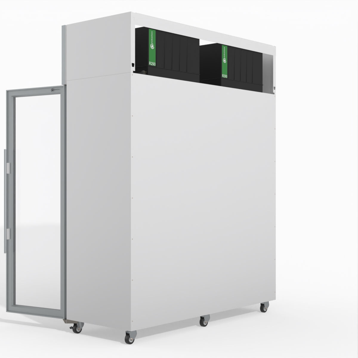 Skope TMF1500N-A Ice 3 Glass Door Upright Display or Storage Freezer 1396L - TMF1500N-Ice