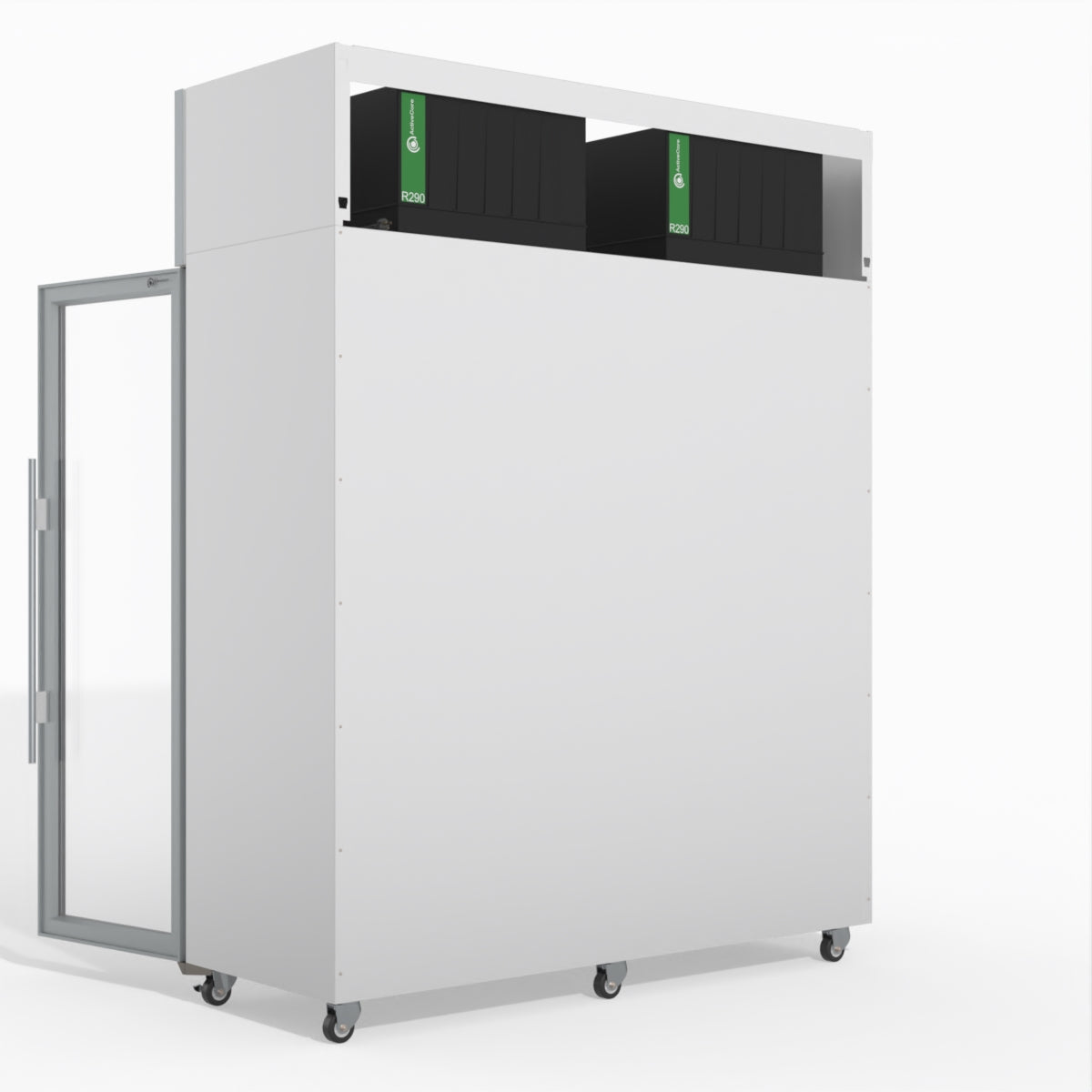 Skope TMF1500N-A Ice 3 Glass Door Upright Display or Storage Freezer 1396L - TMF1500N-Ice