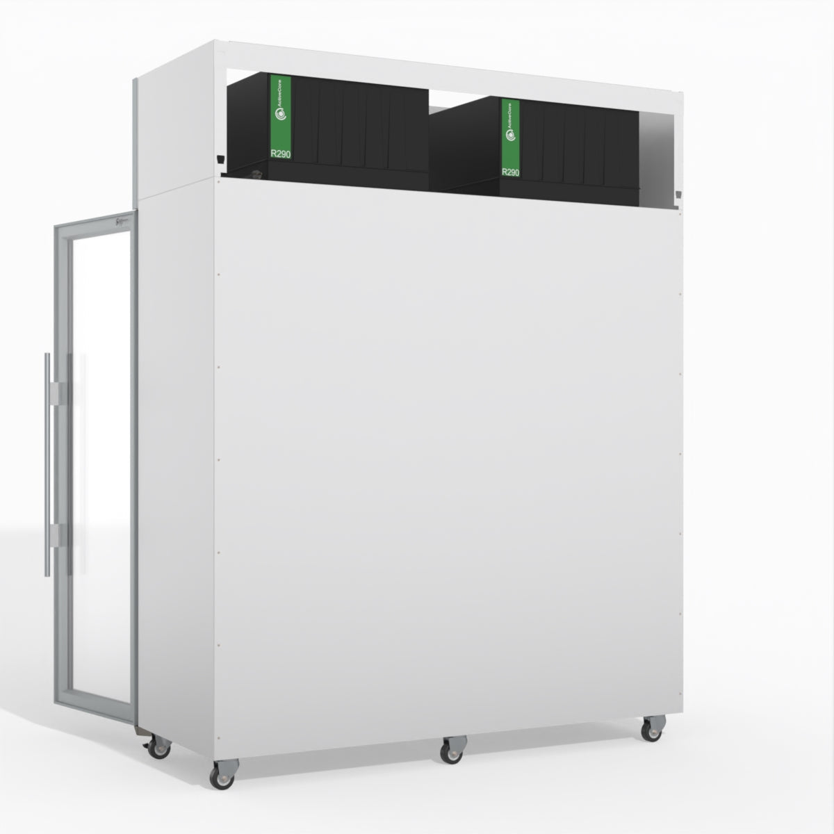 Skope TMF1500N-A Ice 3 Glass Door Upright Display or Storage Freezer 1396L - TMF1500N-Ice