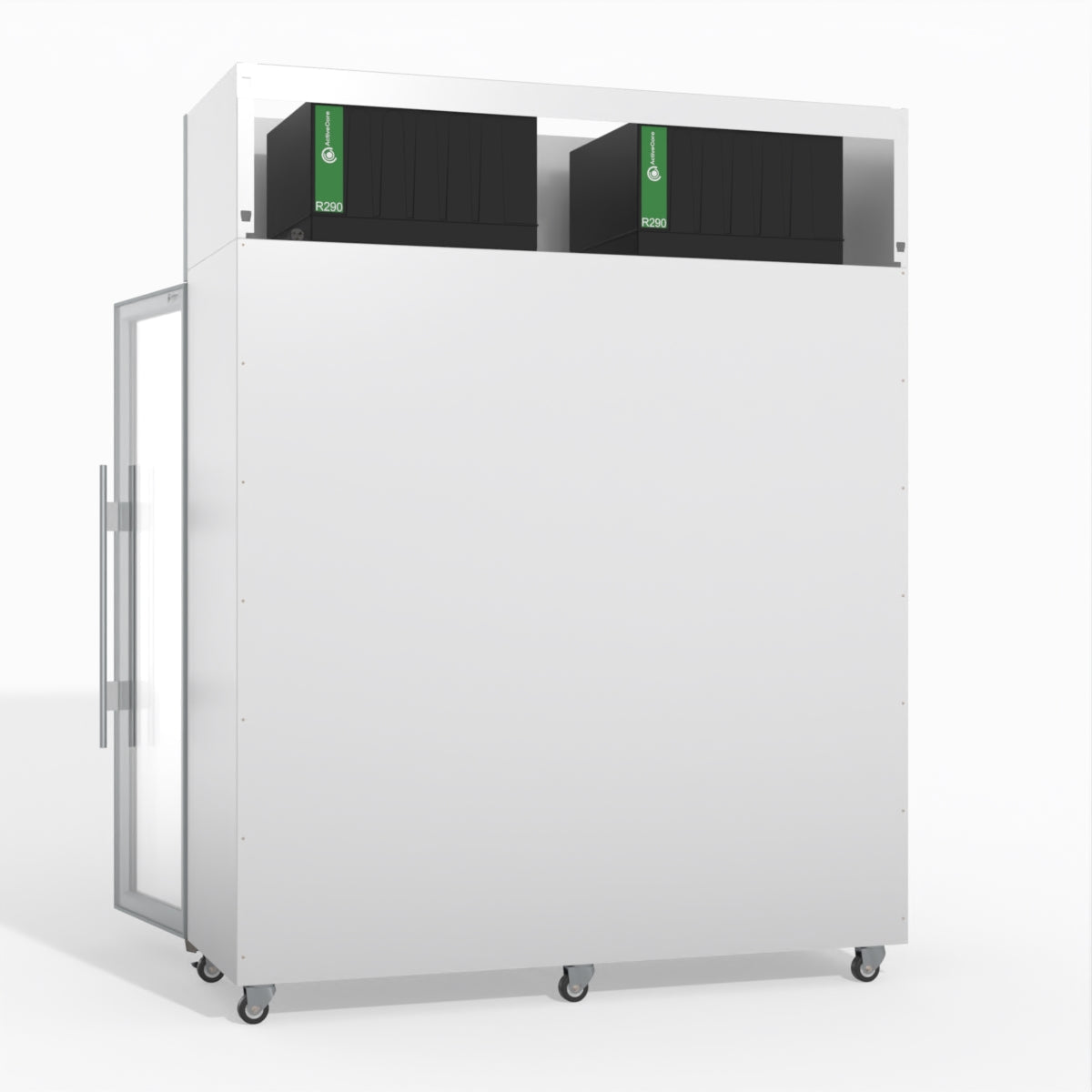 Skope TMF1500N-A Ice 3 Glass Door Upright Display or Storage Freezer 1396L - TMF1500N-Ice