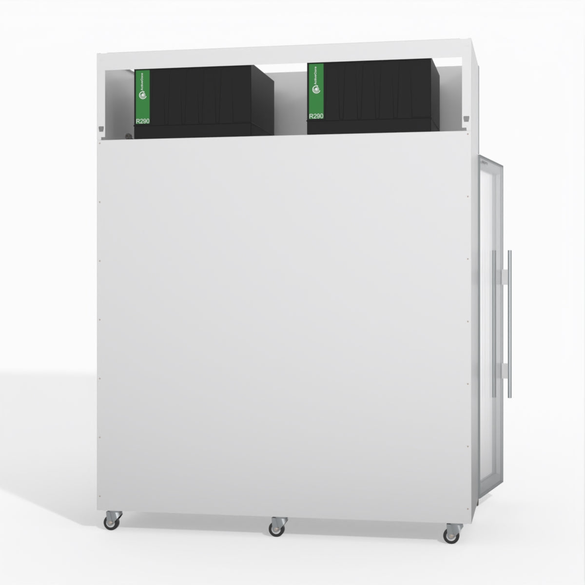 Skope TMF1500N-A Ice 3 Glass Door Upright Display or Storage Freezer 1396L - TMF1500N-Ice