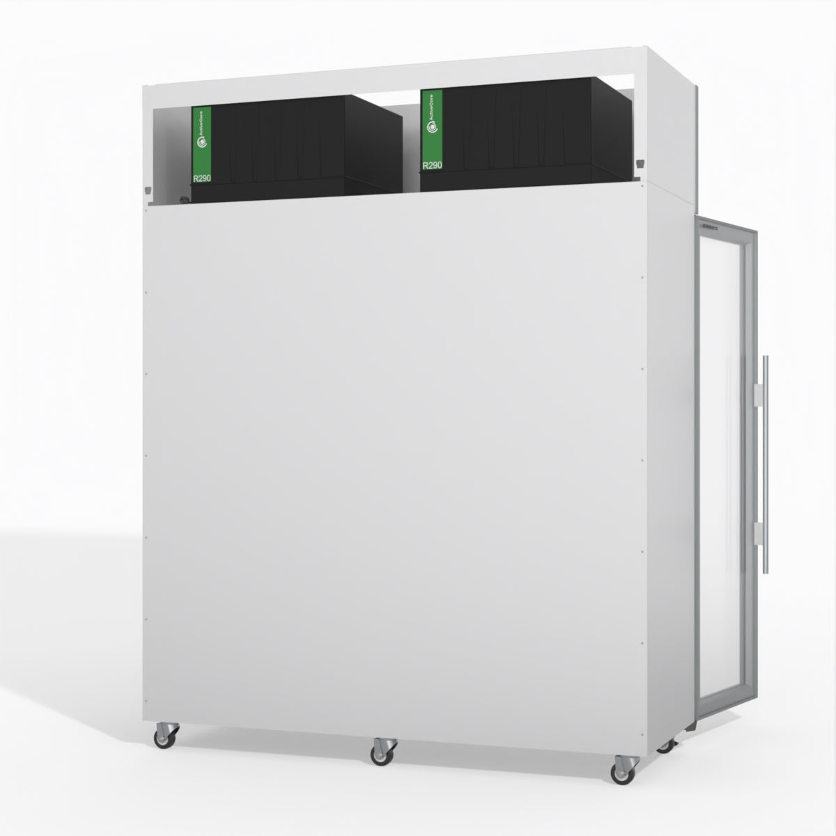 Skope TMF1500N-A Ice 3 Glass Door Upright Display or Storage Freezer 1396L - TMF1500N-Ice