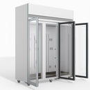 Skope TMF1500N-A Ice 3 Glass Door Upright Display or Storage Freezer 1396L - TMF1500N-Ice