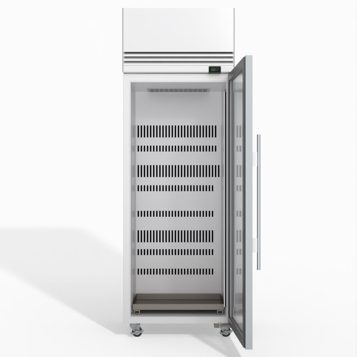 Skope TMF650N-Ice 1 Glass Door Upright Display or Storage Freezer 610L - TMF650N-Ice