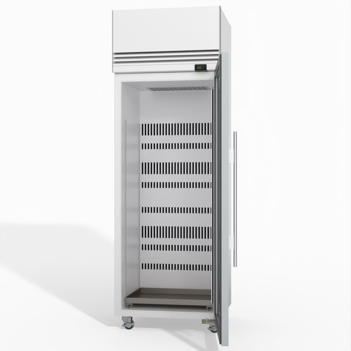 Skope TMF650N-Ice 1 Glass Door Upright Display or Storage Freezer 610L - TMF650N-Ice