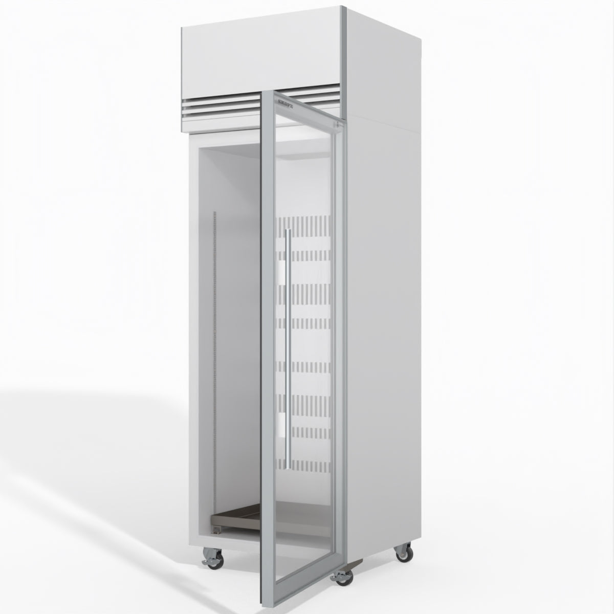 Skope TMF650N-Ice 1 Glass Door Upright Display or Storage Freezer 610L - TMF650N-Ice