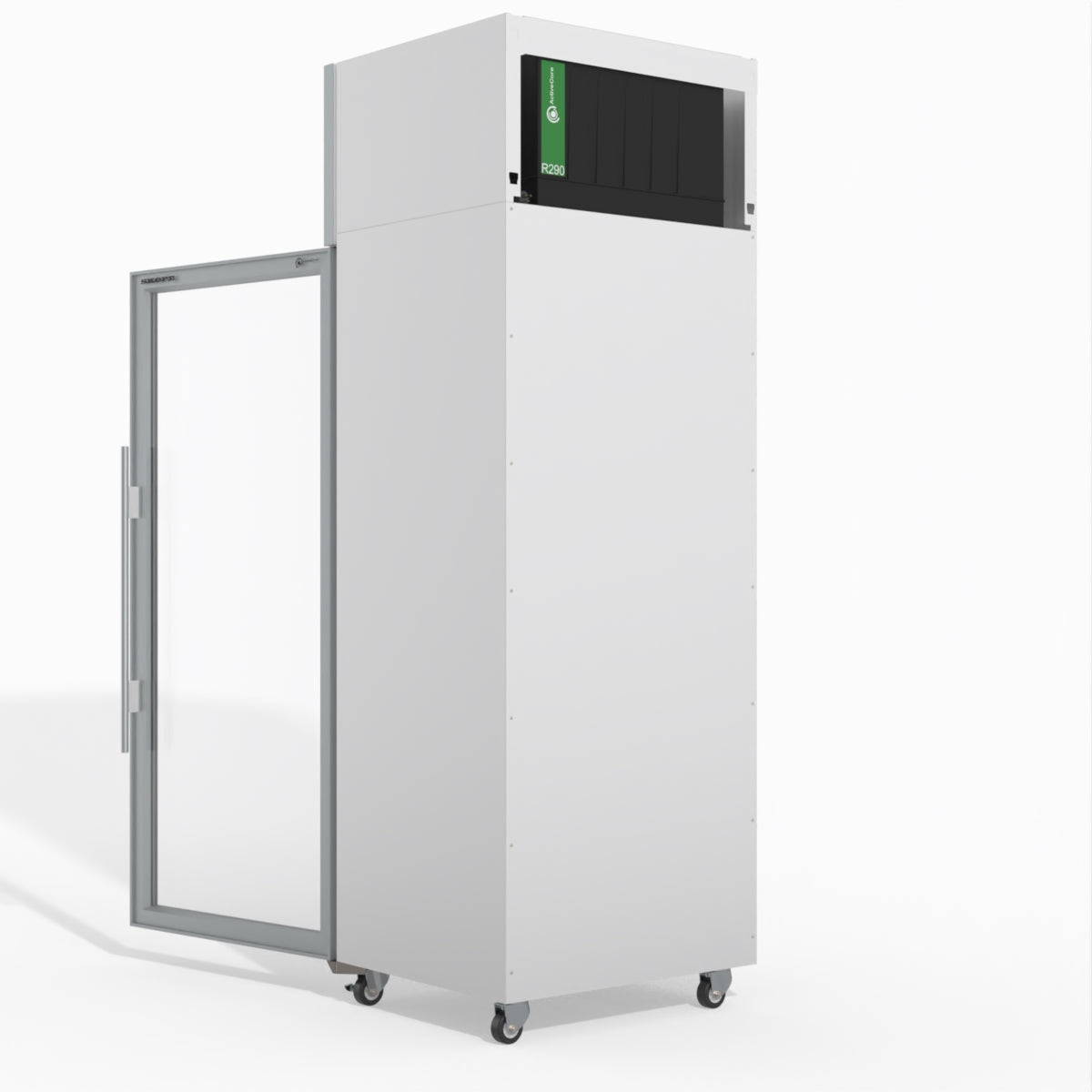 Skope TMF650N-Ice 1 Glass Door Upright Display or Storage Freezer 610L - TMF650N-Ice