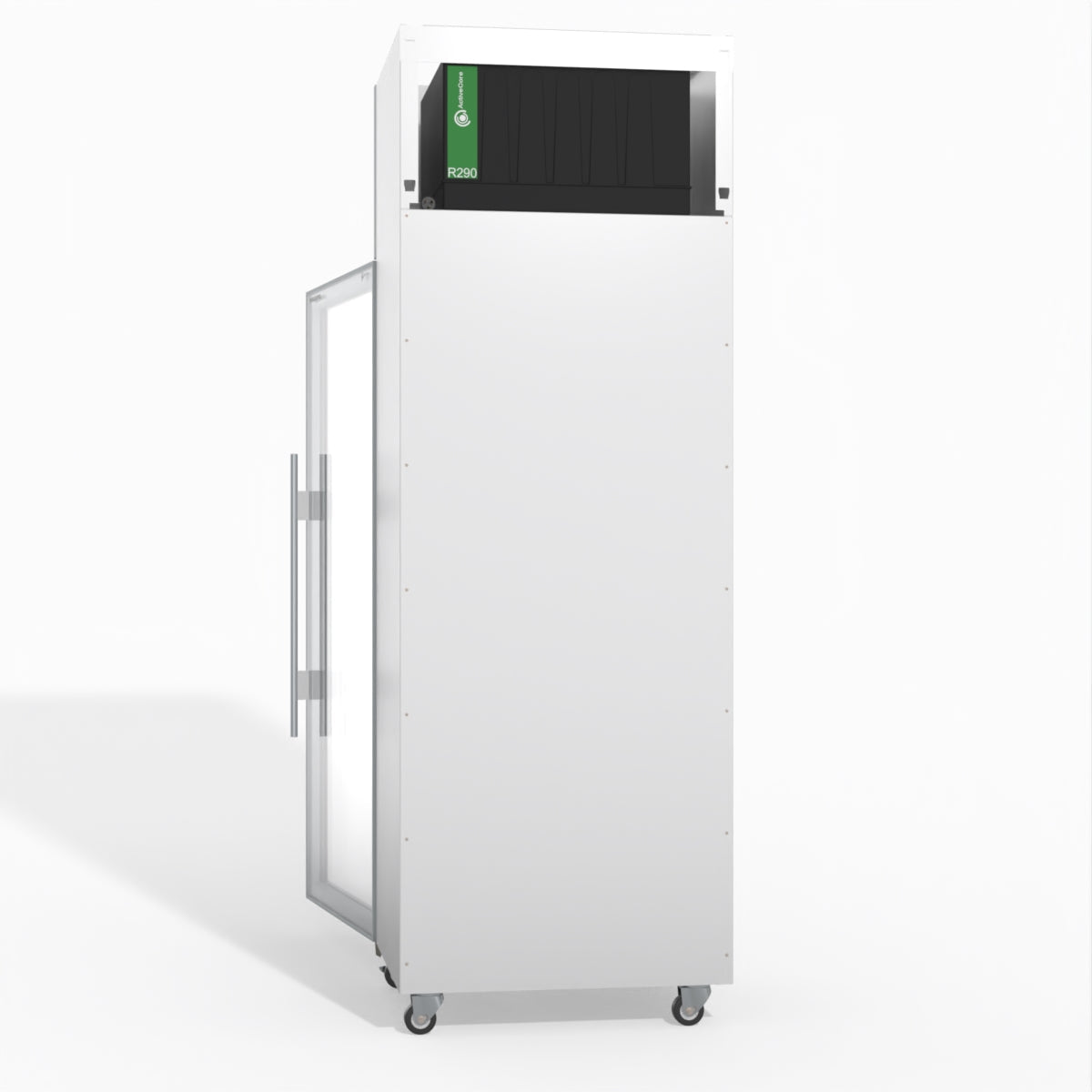 Skope TMF650N-Ice 1 Glass Door Upright Display or Storage Freezer 610L - TMF650N-Ice
