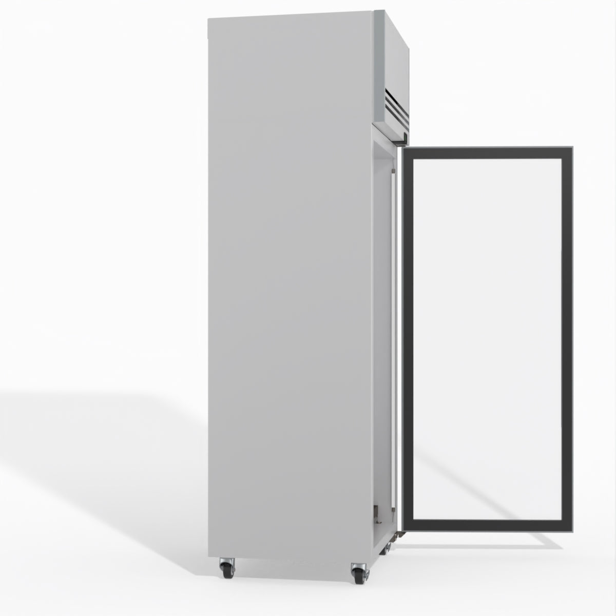 Skope TMF650N-Ice 1 Glass Door Upright Display or Storage Freezer 610L - TMF650N-Ice