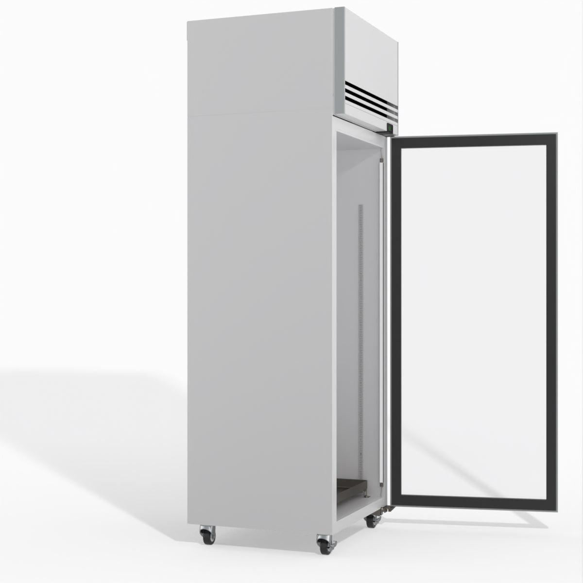 Skope TMF650N-Ice 1 Glass Door Upright Display or Storage Freezer 610L - TMF650N-Ice
