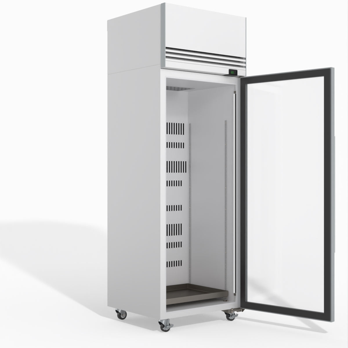 Skope TMF650N-Ice 1 Glass Door Upright Display or Storage Freezer 610L - TMF650N-Ice