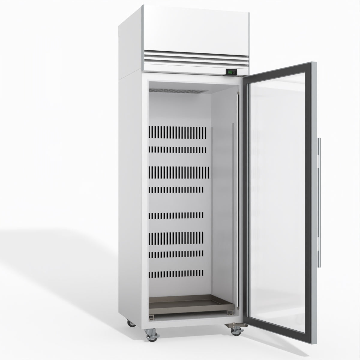 Skope TMF650N-Ice 1 Glass Door Upright Display or Storage Freezer 610L - TMF650N-Ice