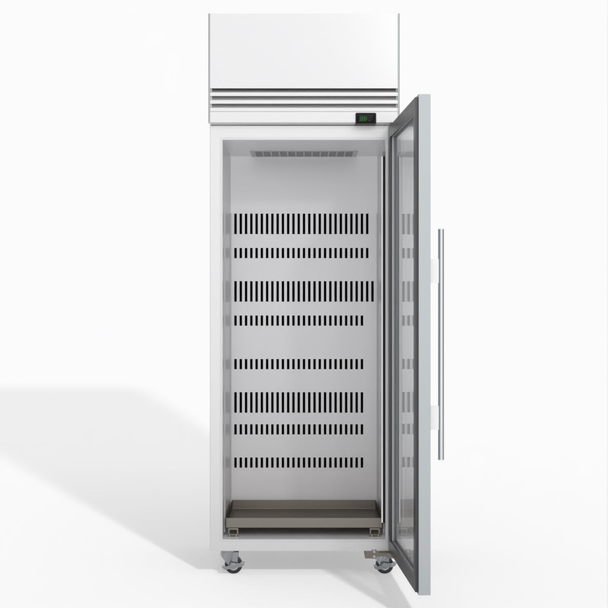 Skope TMF650N-Ice 1 Glass Door Upright Display or Storage Freezer 610L - TMF650N-Ice