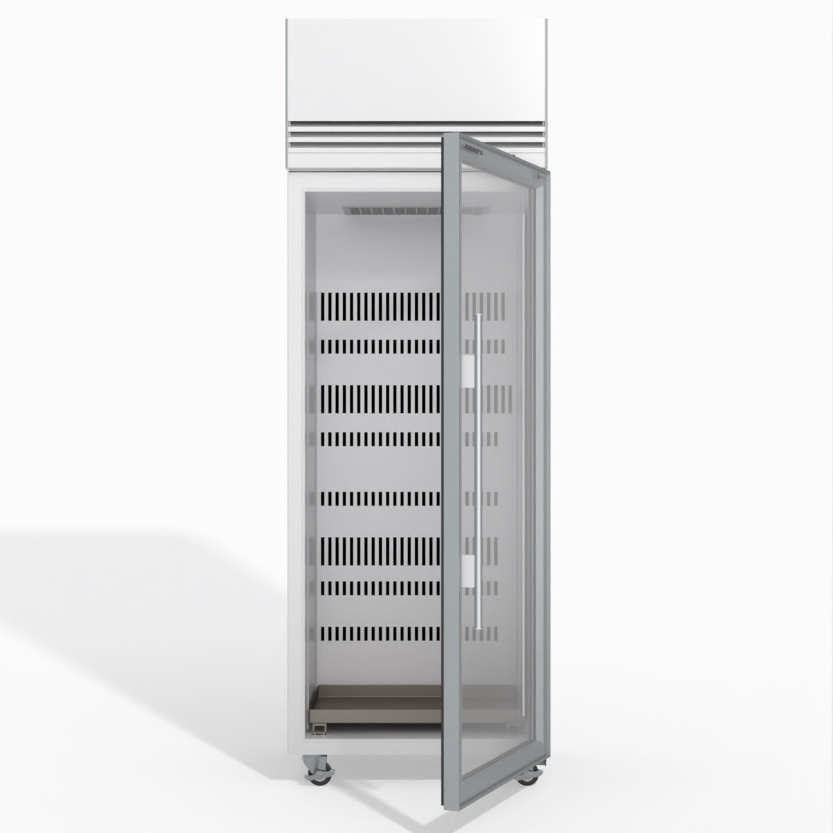 Skope TMF650N-Ice 1 Glass Door Upright Display or Storage Freezer 610L - TMF650N-Ice