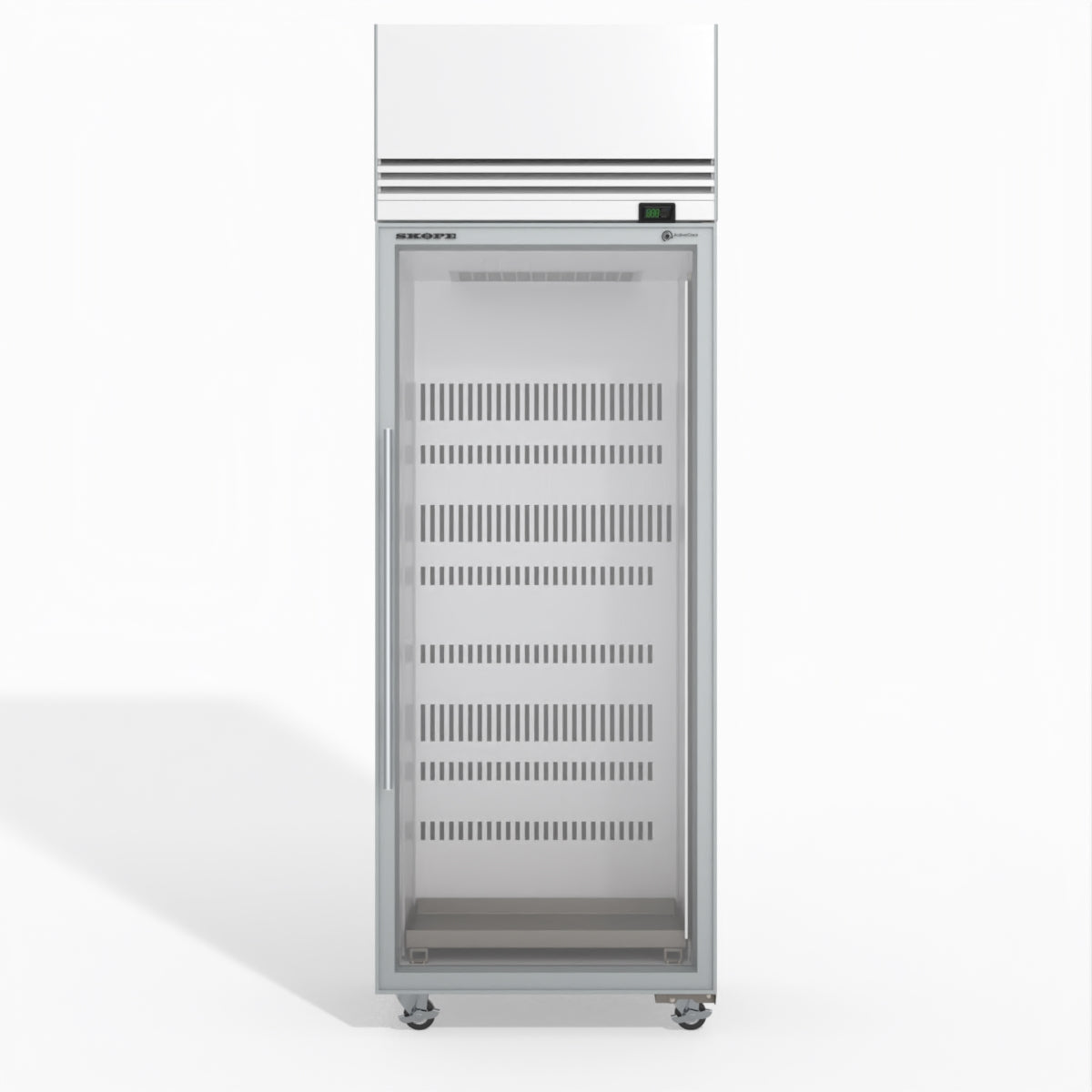 Skope TMF650N-Ice 1 Glass Door Upright Display or Storage Freezer 610L - TMF650N-Ice