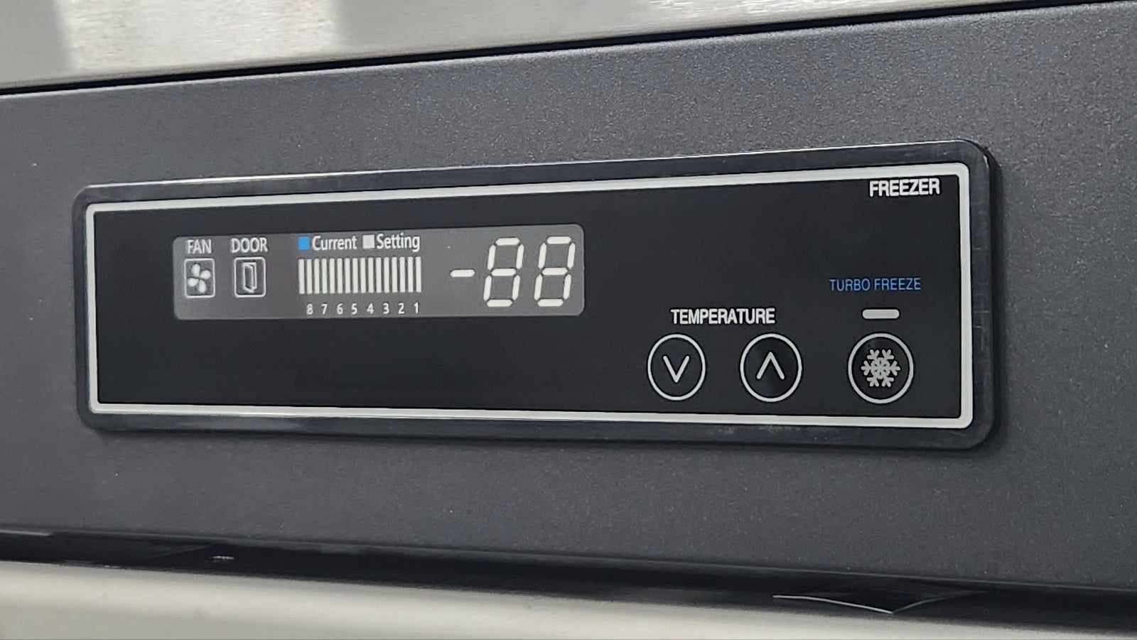 Turbo Air 2 Door Bun Pan Upright Freezer
