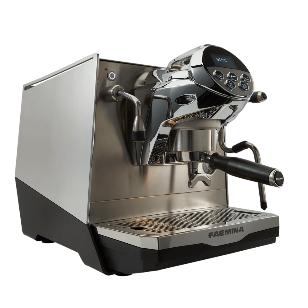 Faemina Classy Polished Aluminium - 1 Group Commercial Espresso Machine