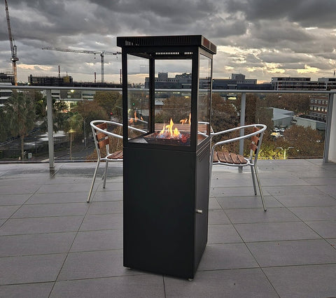 Tremblant Hudson Outdoor Gas Heater Black - LPG - TREM100