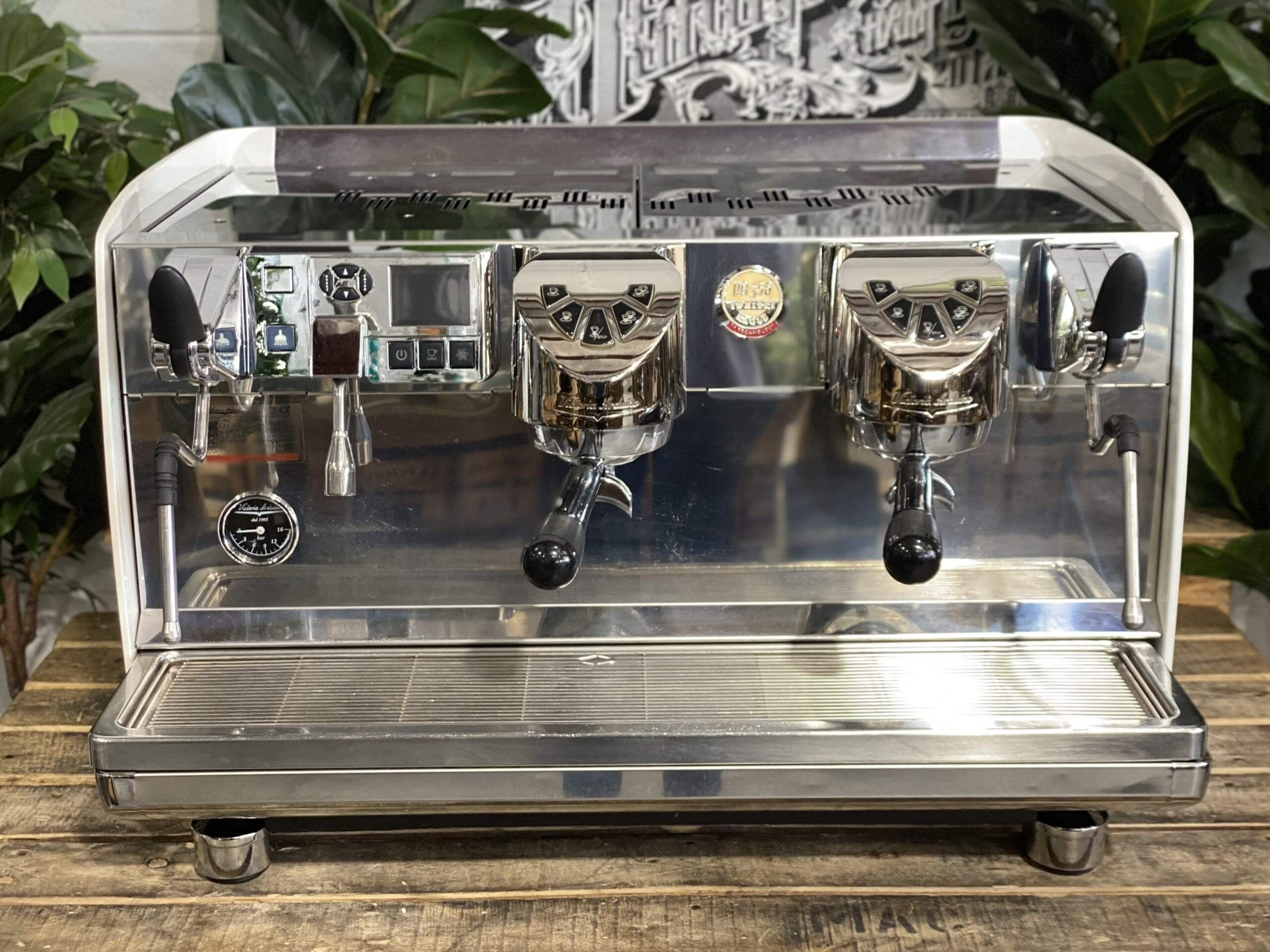 Victoria Arduino White Eagle White - 2 Group Commercial Espresso Machine - Stainless