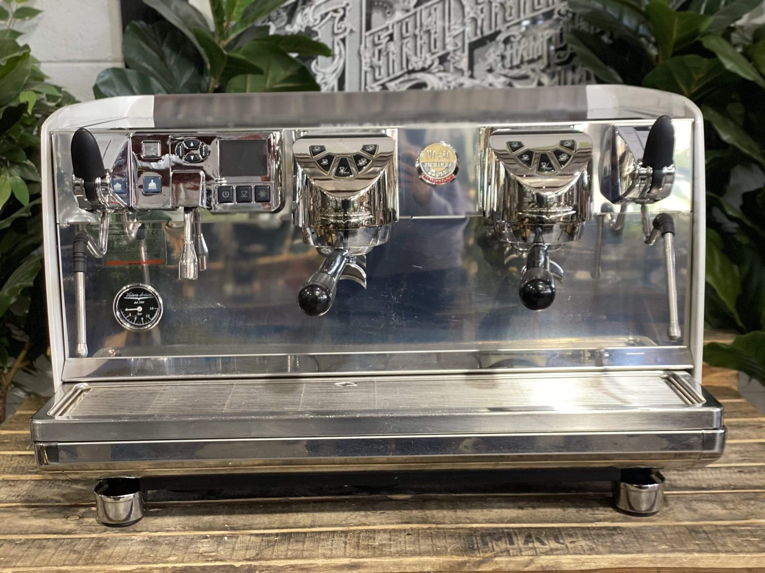 Victoria Arduino White Eagle White - 2 Group Commercial Espresso Machine - Stainless