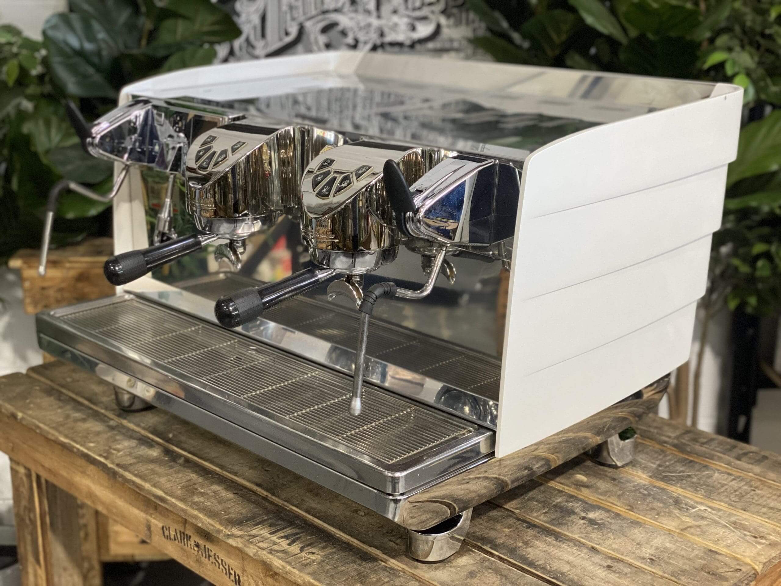 Victoria Arduino White Eagle White - 2 Group Commercial Espresso Machine - Stainless