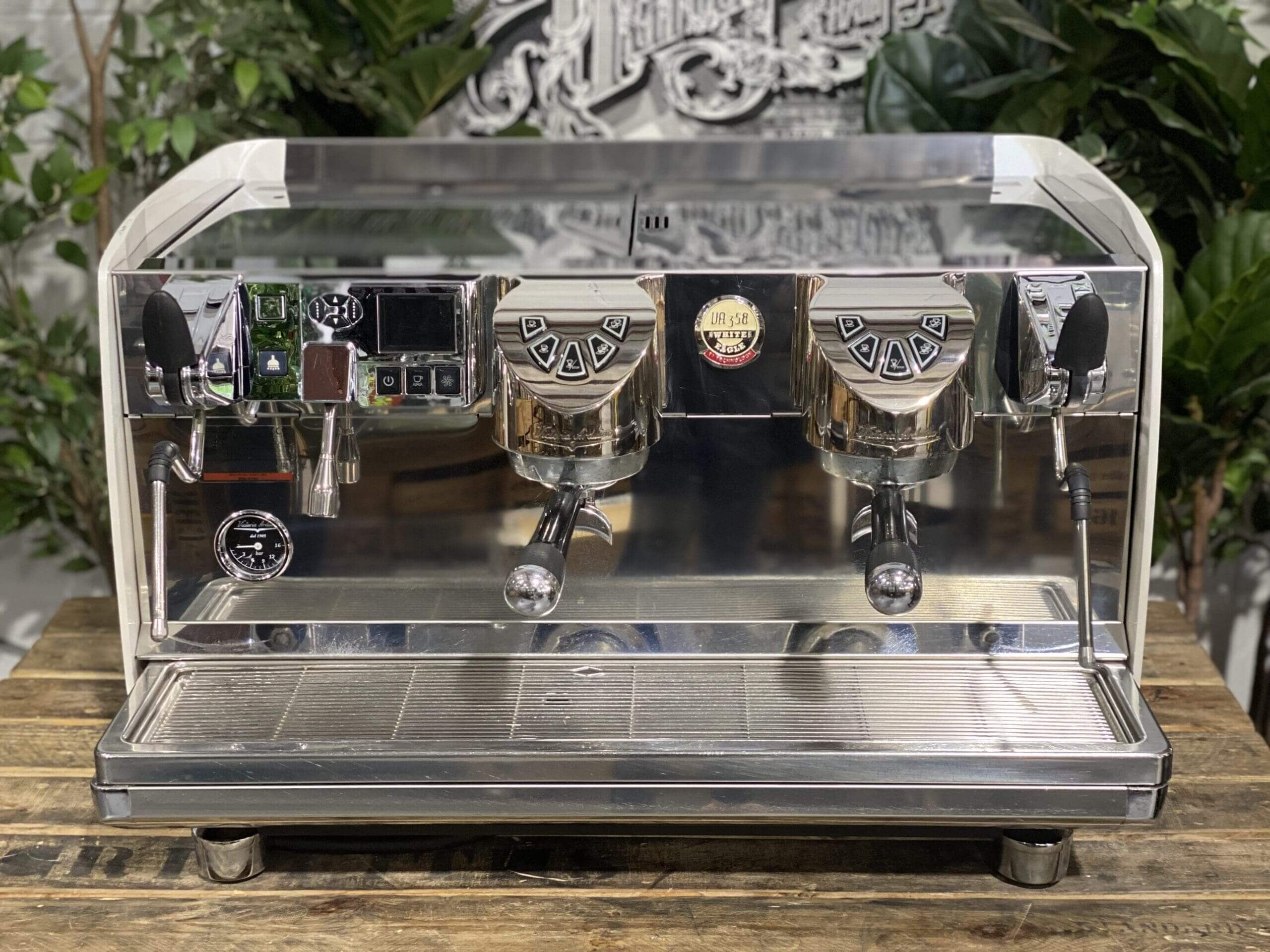 Victoria Arduino White Eagle Stainless Steel - 2 Group Commercial Espresso Machine - White