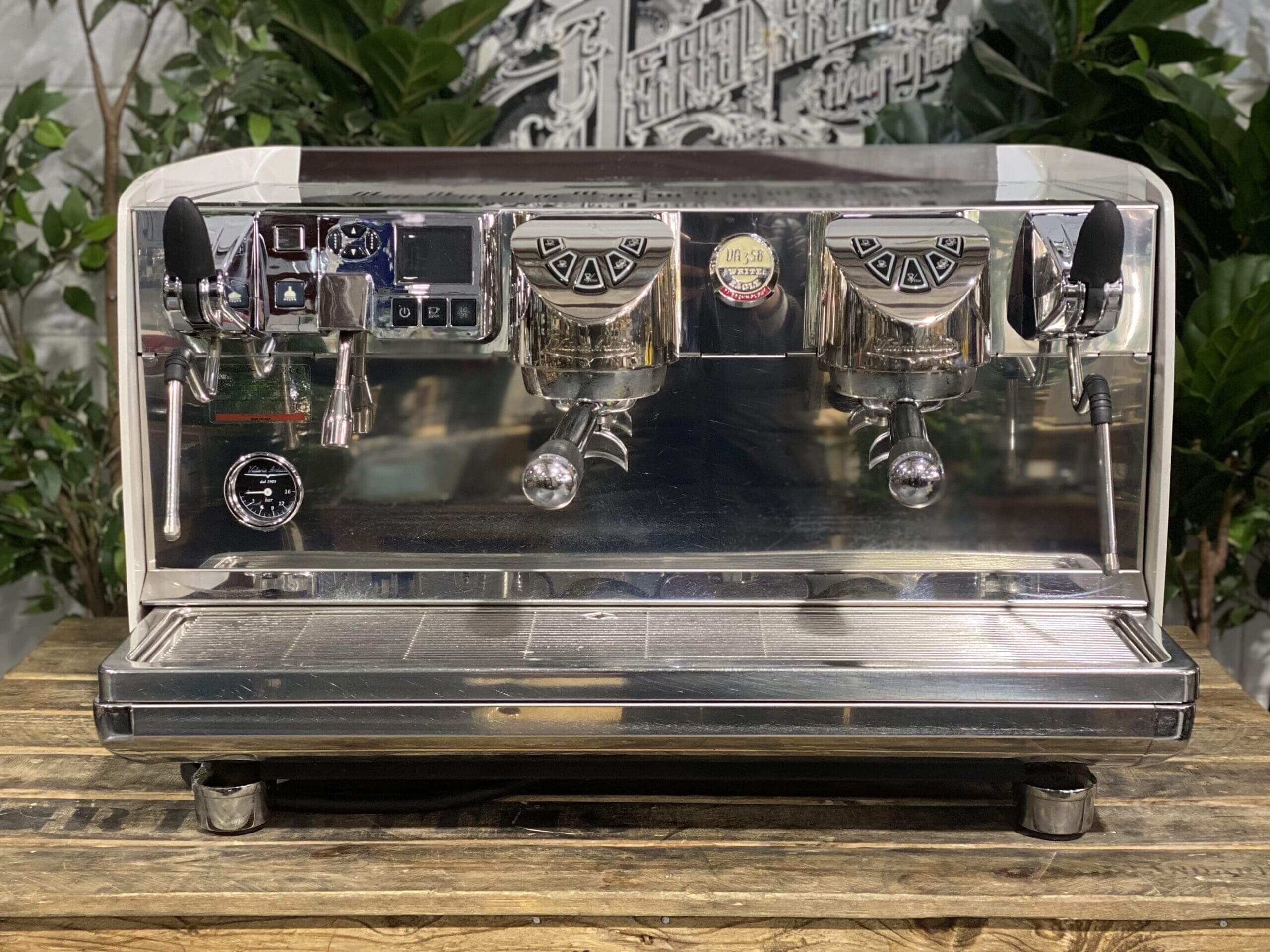 Victoria Arduino White Eagle Stainless Steel - 2 Group Commercial Espresso Machine - White