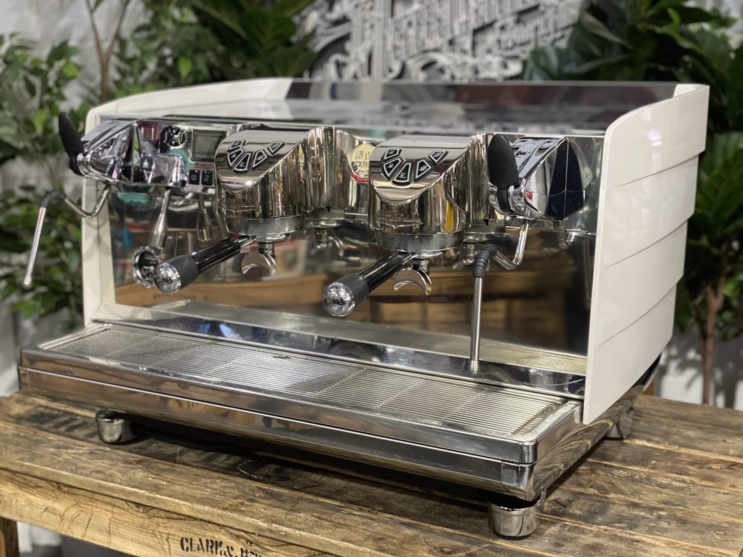 Victoria Arduino White Eagle Stainless Steel - 2 Group Commercial Espresso Machine - White