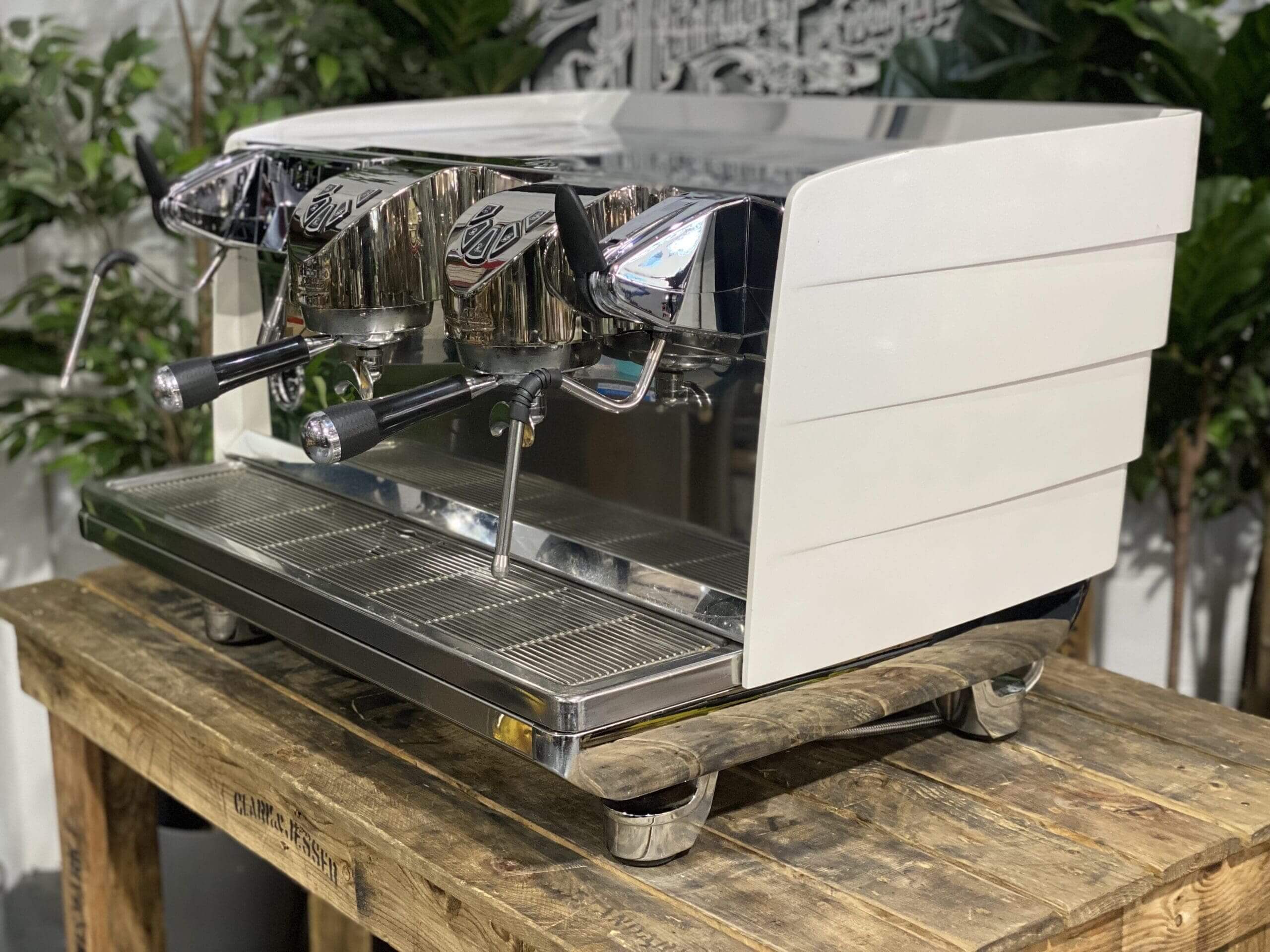 Victoria Arduino White Eagle Stainless Steel - 2 Group Commercial Espresso Machine - White