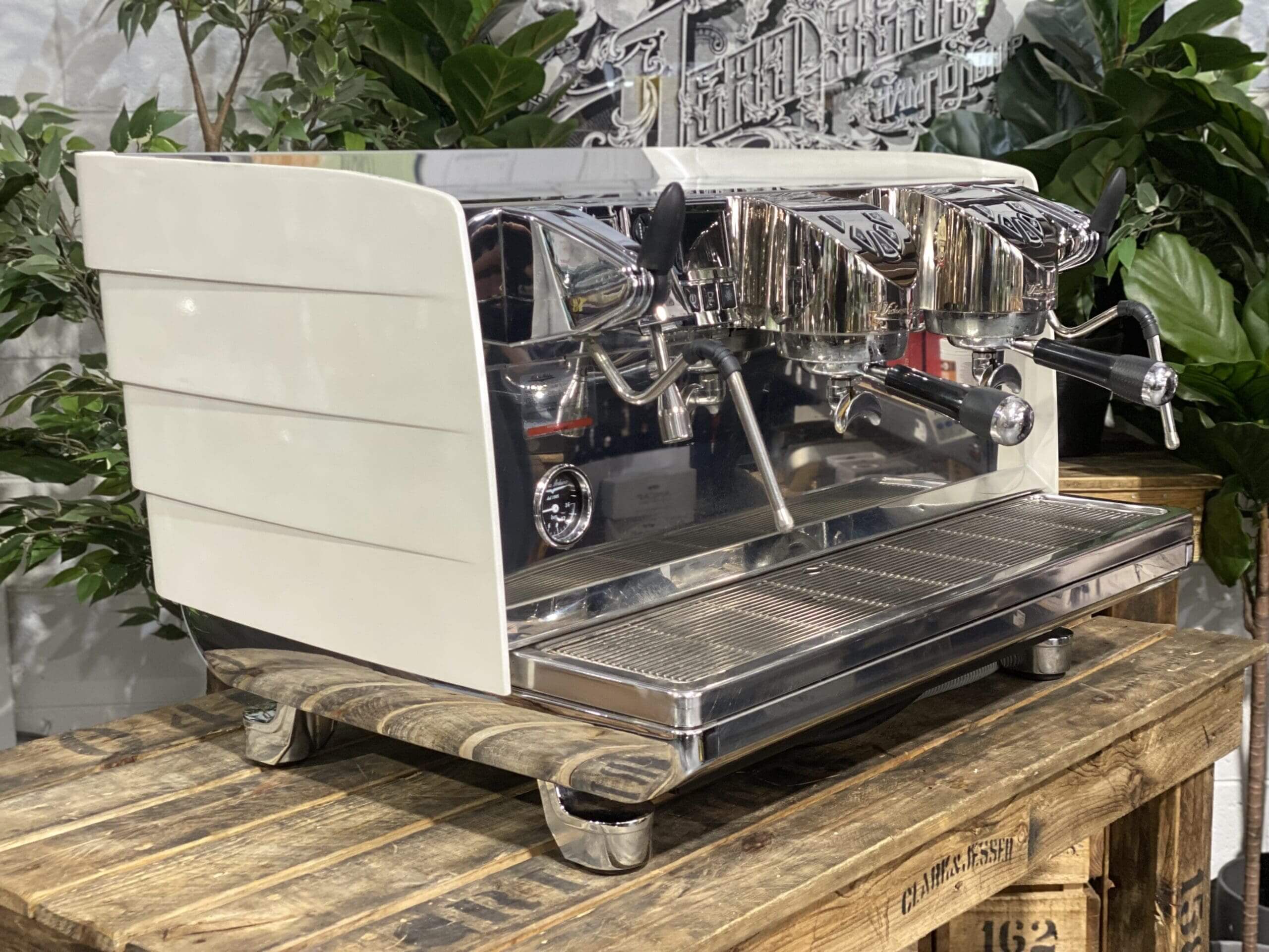 Victoria Arduino White Eagle Stainless Steel - 2 Group Commercial Espresso Machine - White
