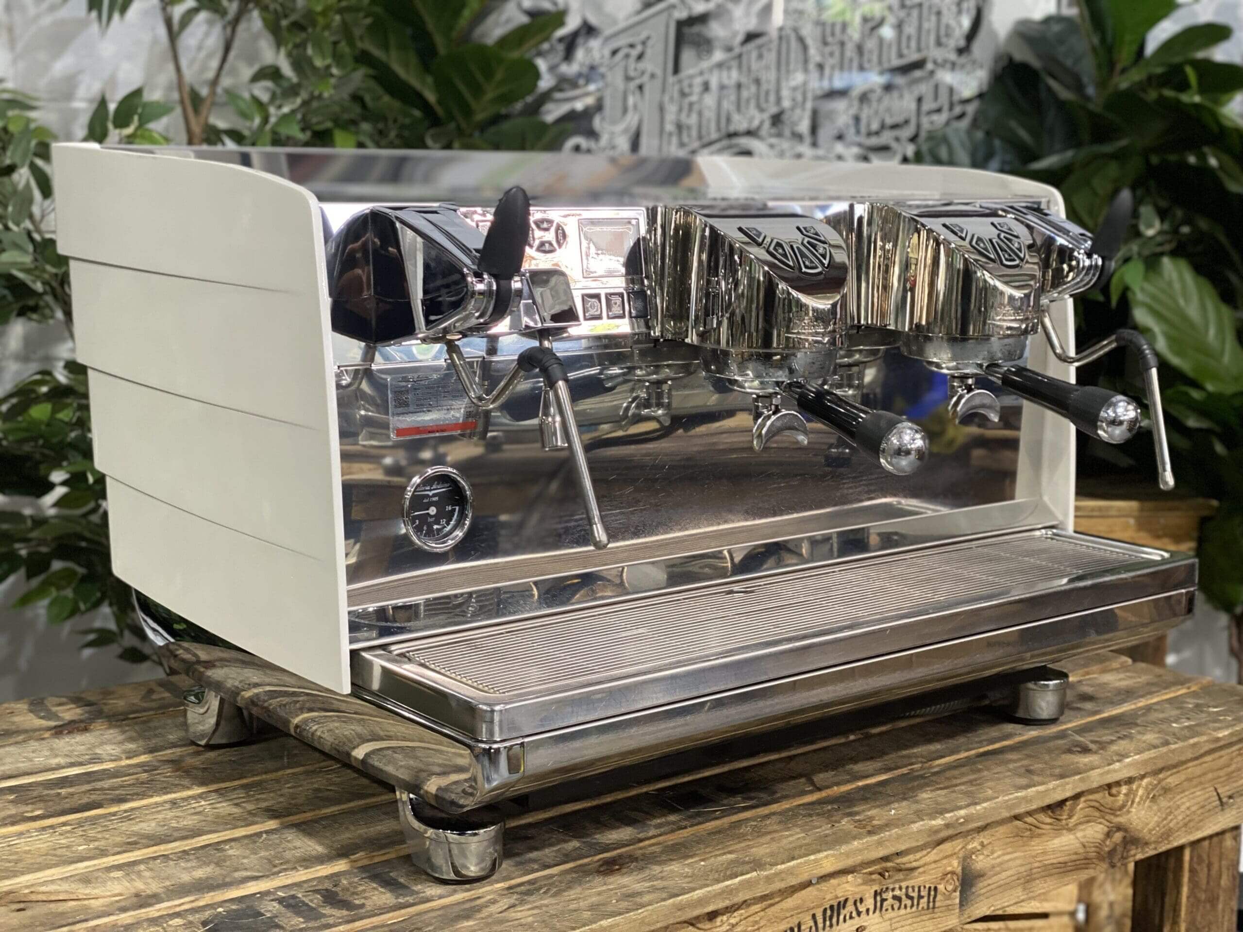 Victoria Arduino White Eagle Stainless Steel - 2 Group Commercial Espresso Machine - White