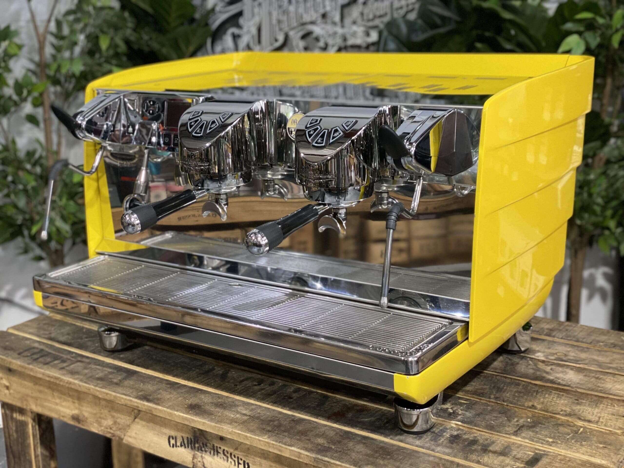Victoria Arduino White Eagle - 2 Group Commercial Espresso Machine - Yellow