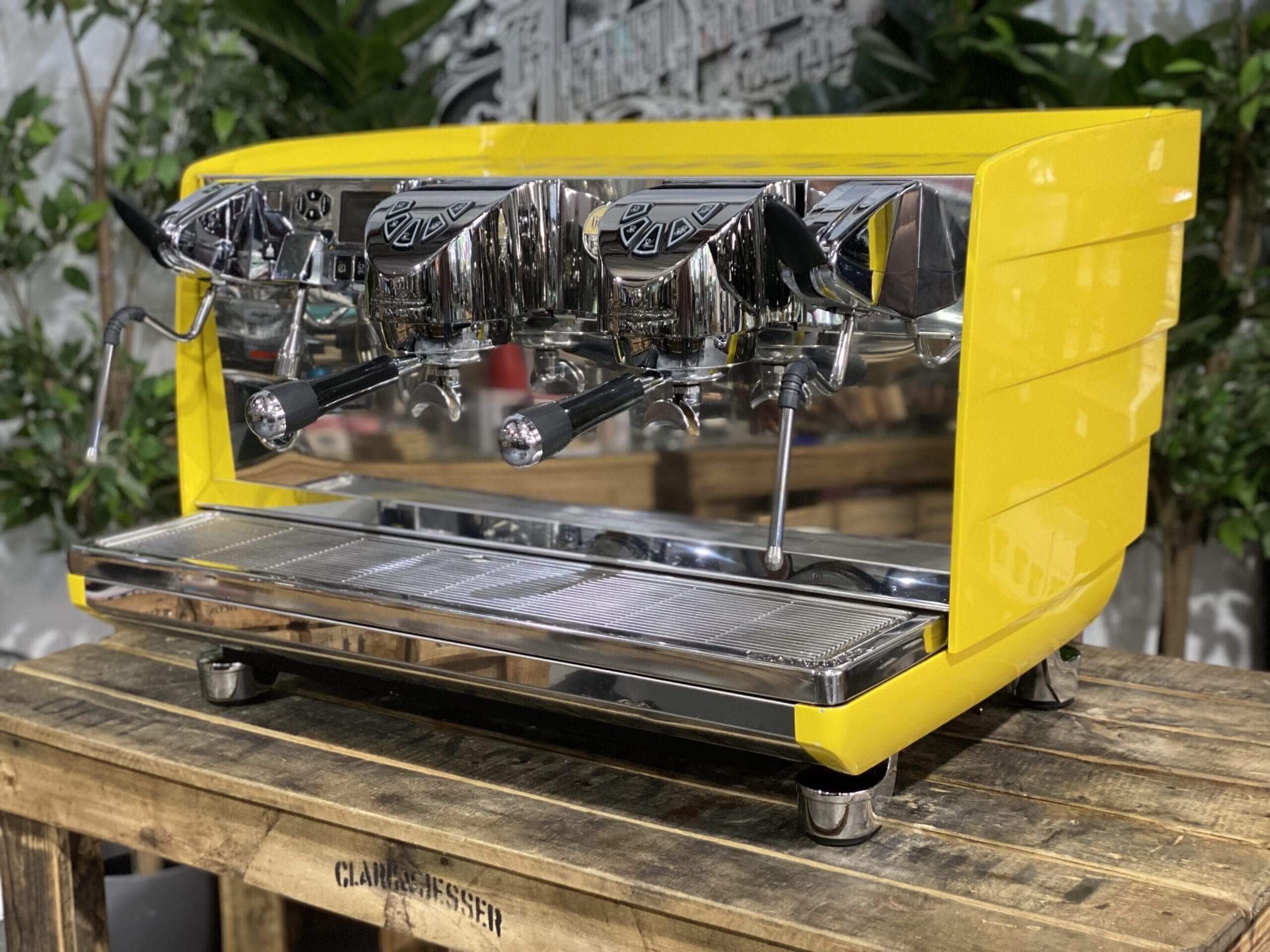 Victoria Arduino White Eagle - 2 Group Commercial Espresso Machine - Yellow