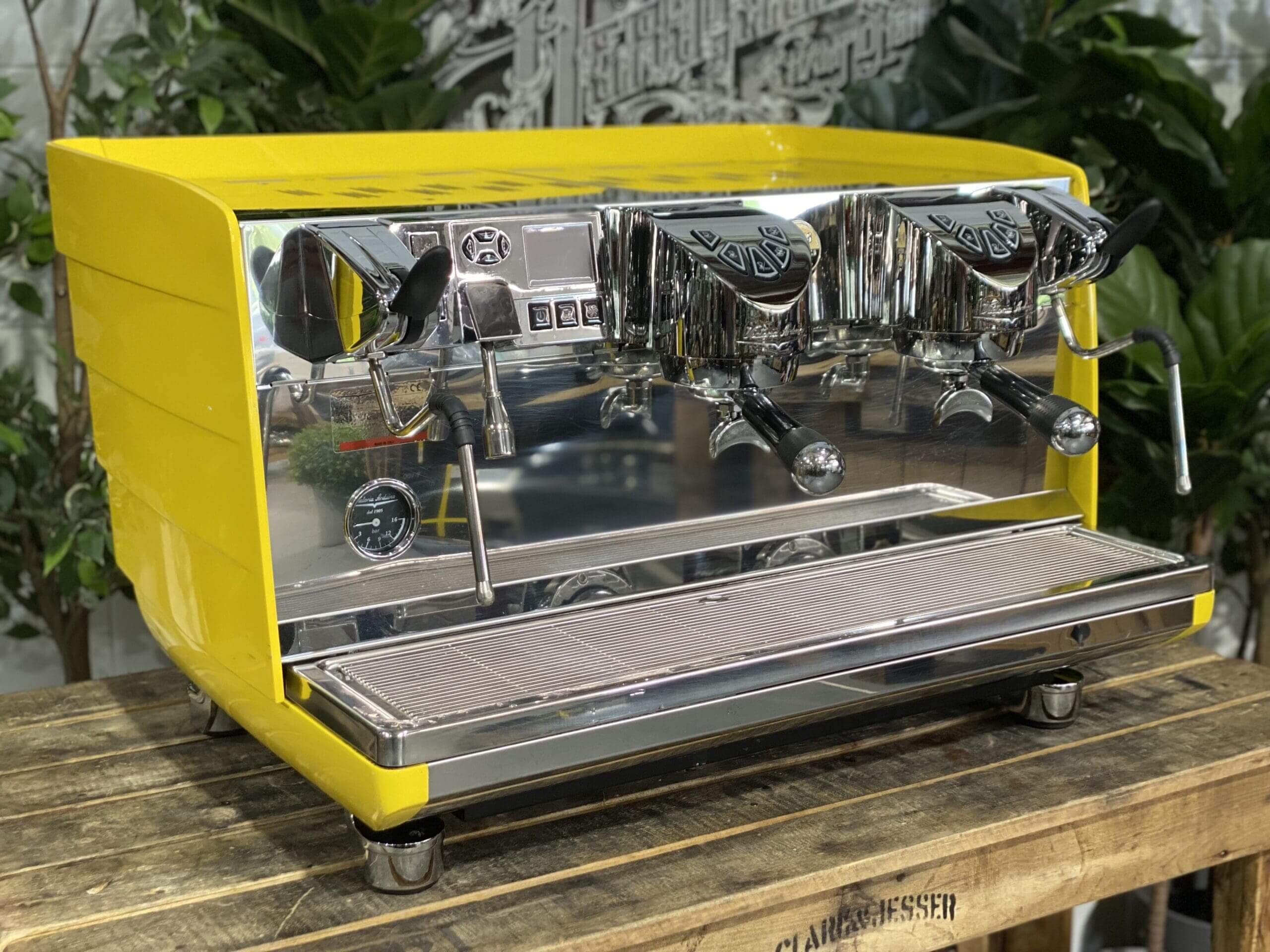 Victoria Arduino White Eagle - 2 Group Commercial Espresso Machine - Yellow