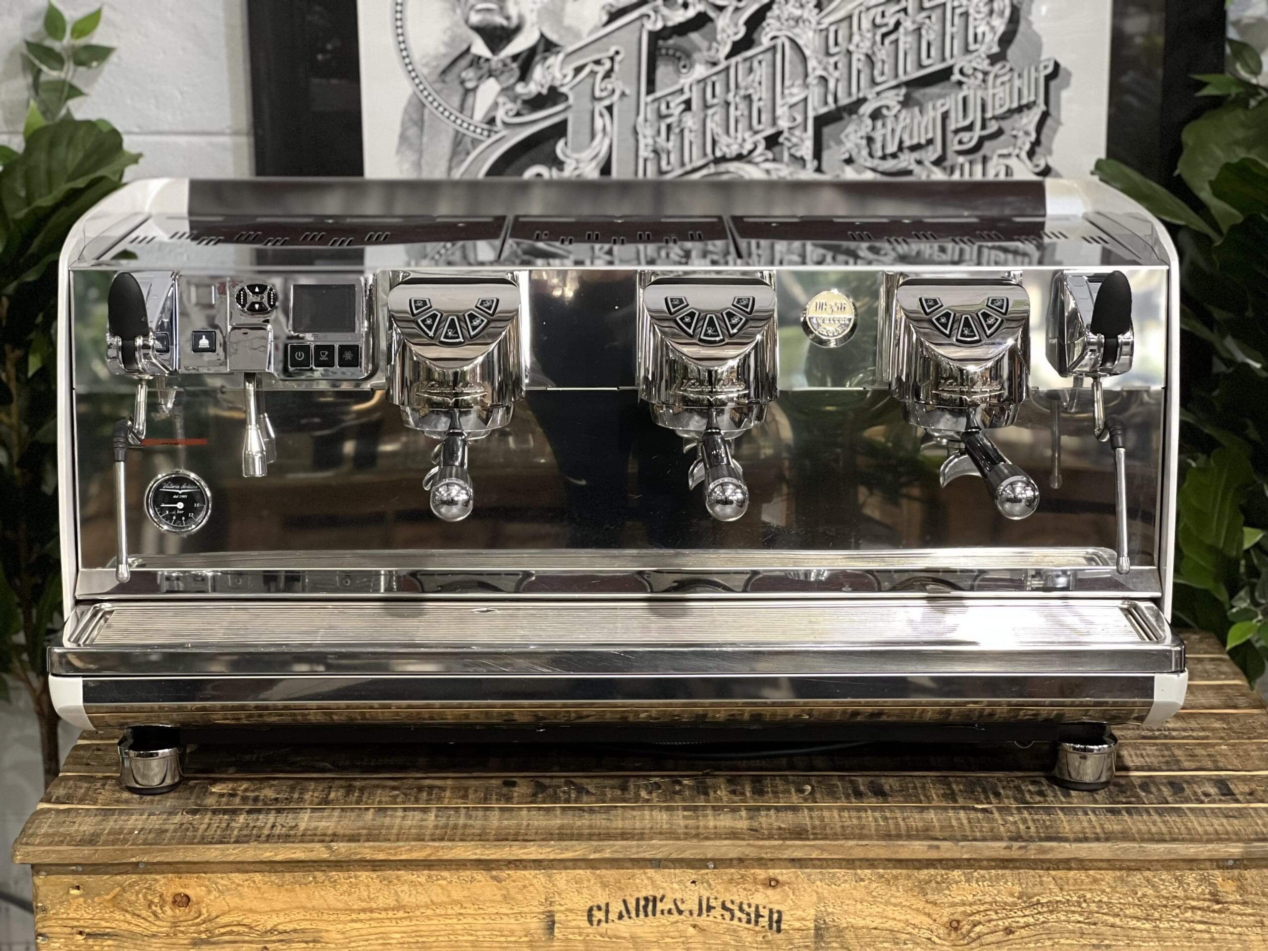 Victoria Arduino White Eagle Digit - 3 Group Commercial Espresso Machine - White