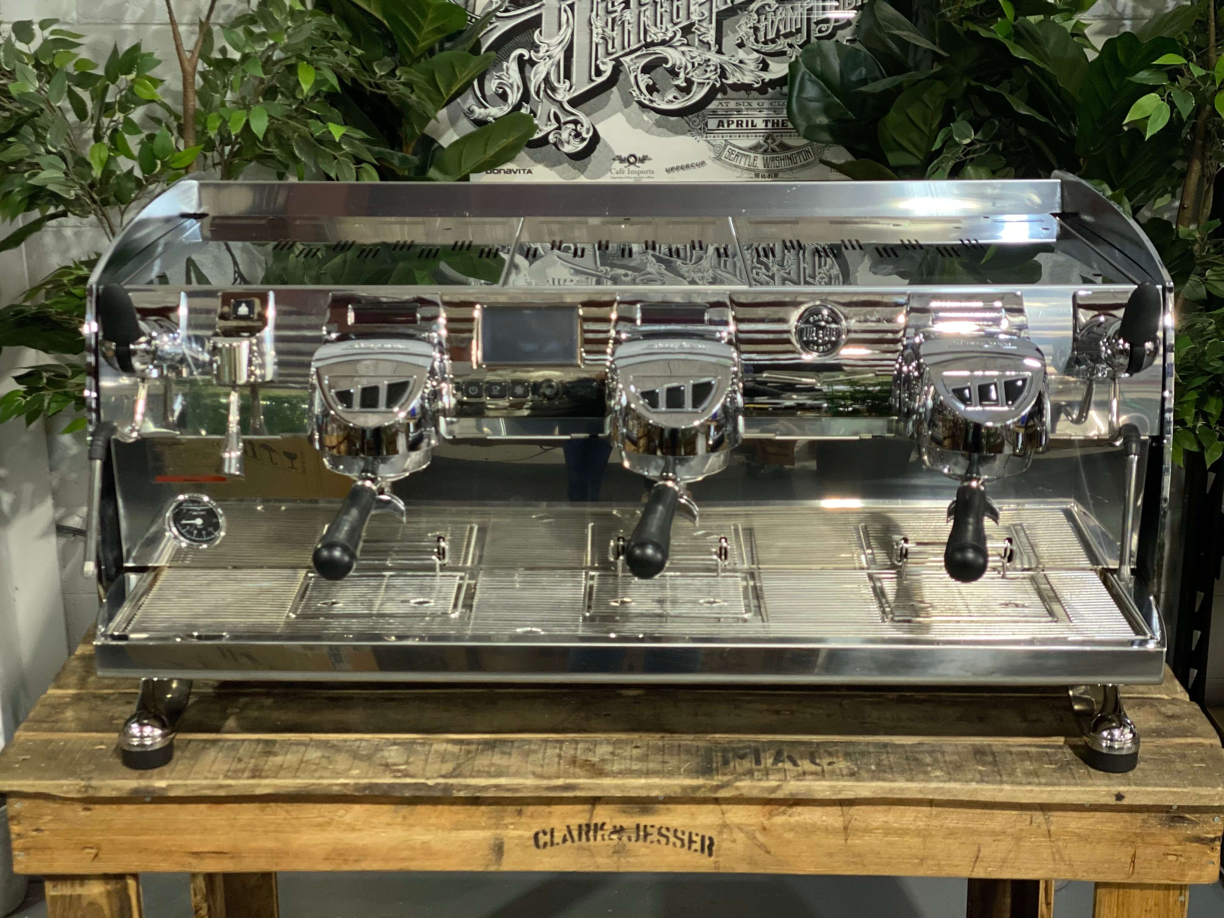 Victoria Arduino Black Eagle Gravimetric - 3 Group Commercial Espresso Machine - Stainless