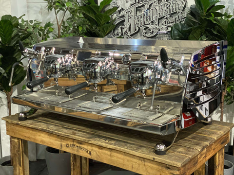 Victoria Arduino Black Eagle Gravimetric - 3 Group Commercial Espresso Machine - Stainless