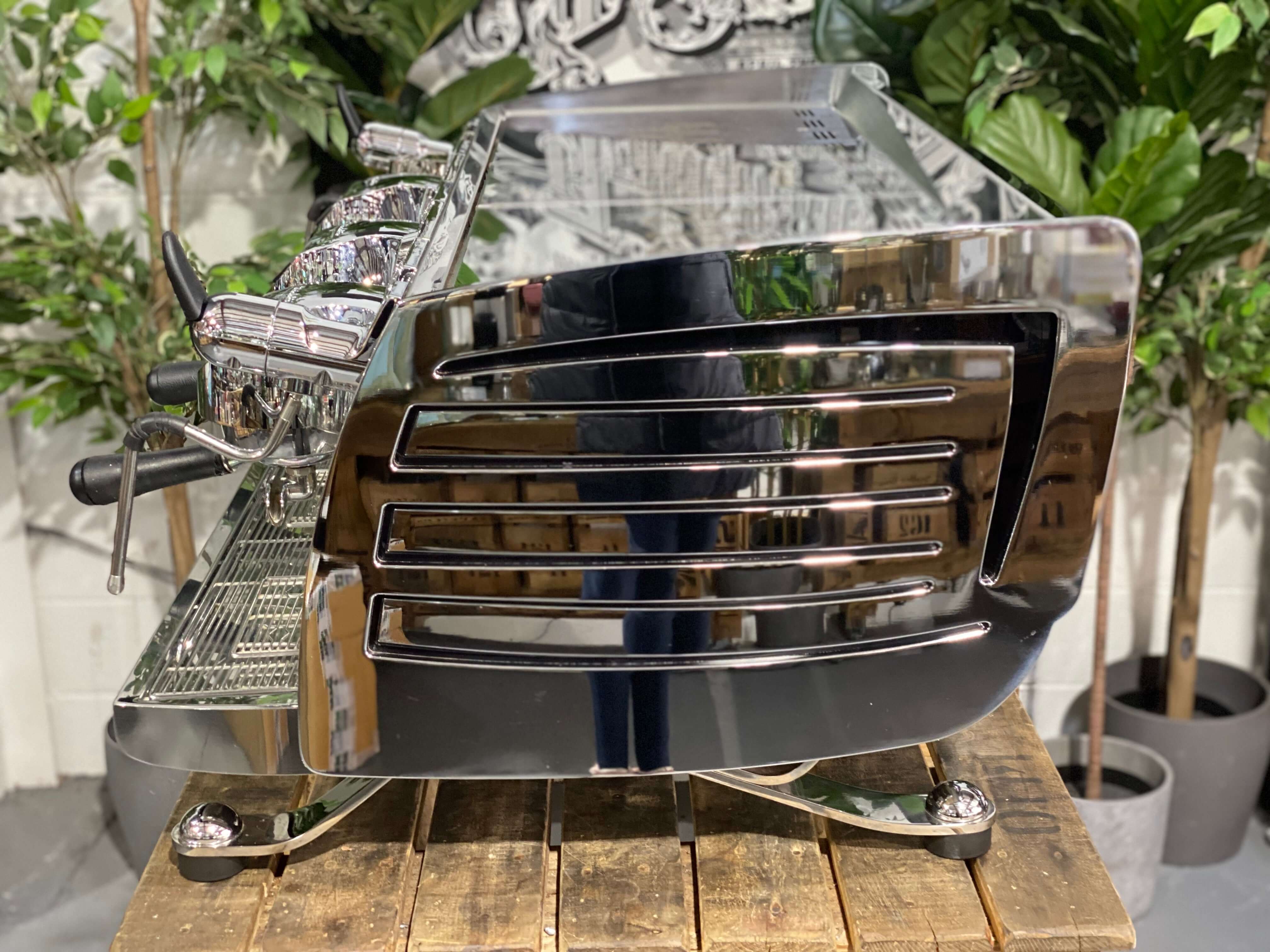 Victoria Arduino Black Eagle Gravimetric - 3 Group Commercial Espresso Machine - Stainless