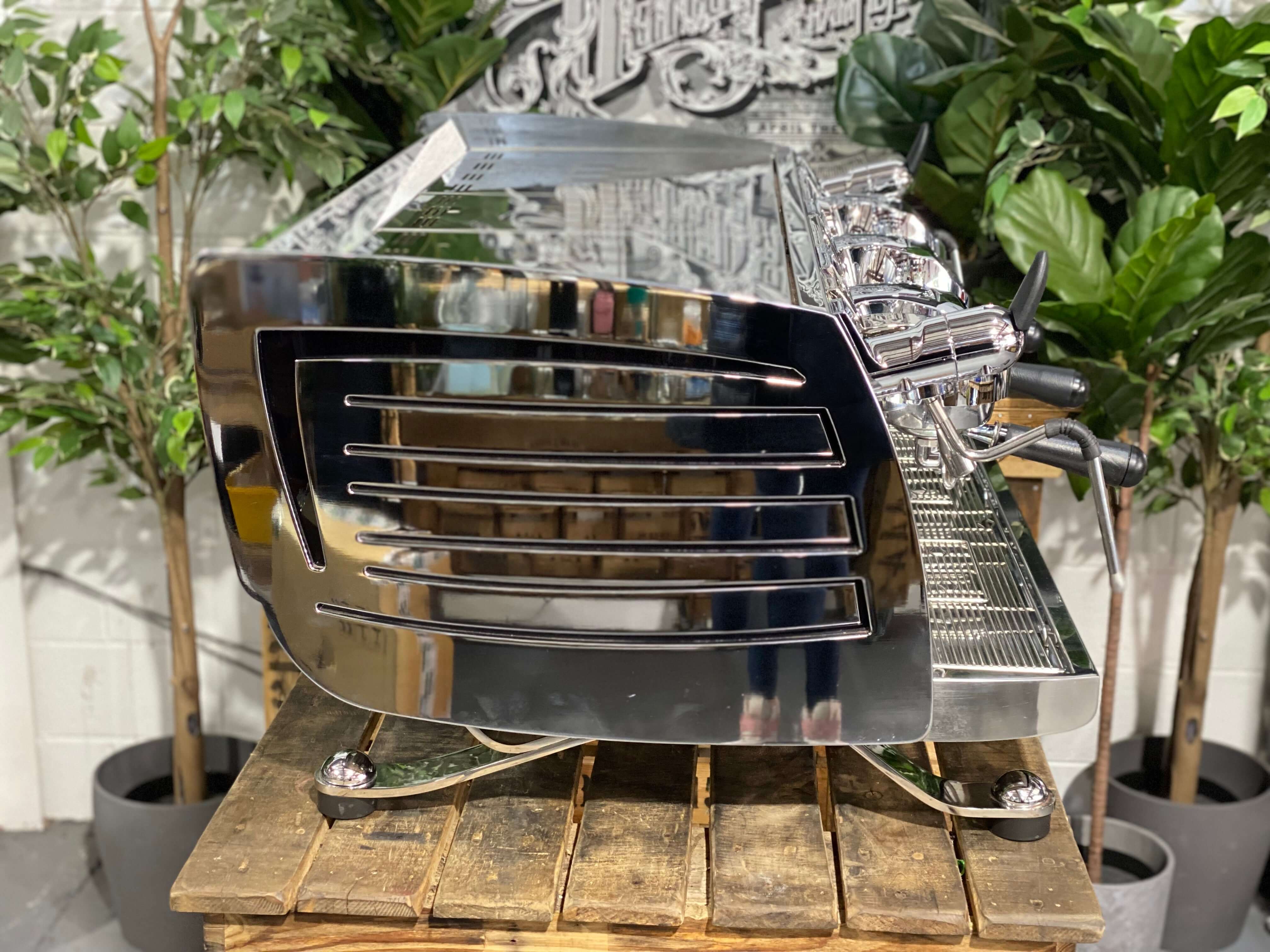 Victoria Arduino Black Eagle Gravimetric - 3 Group Commercial Espresso Machine - Stainless