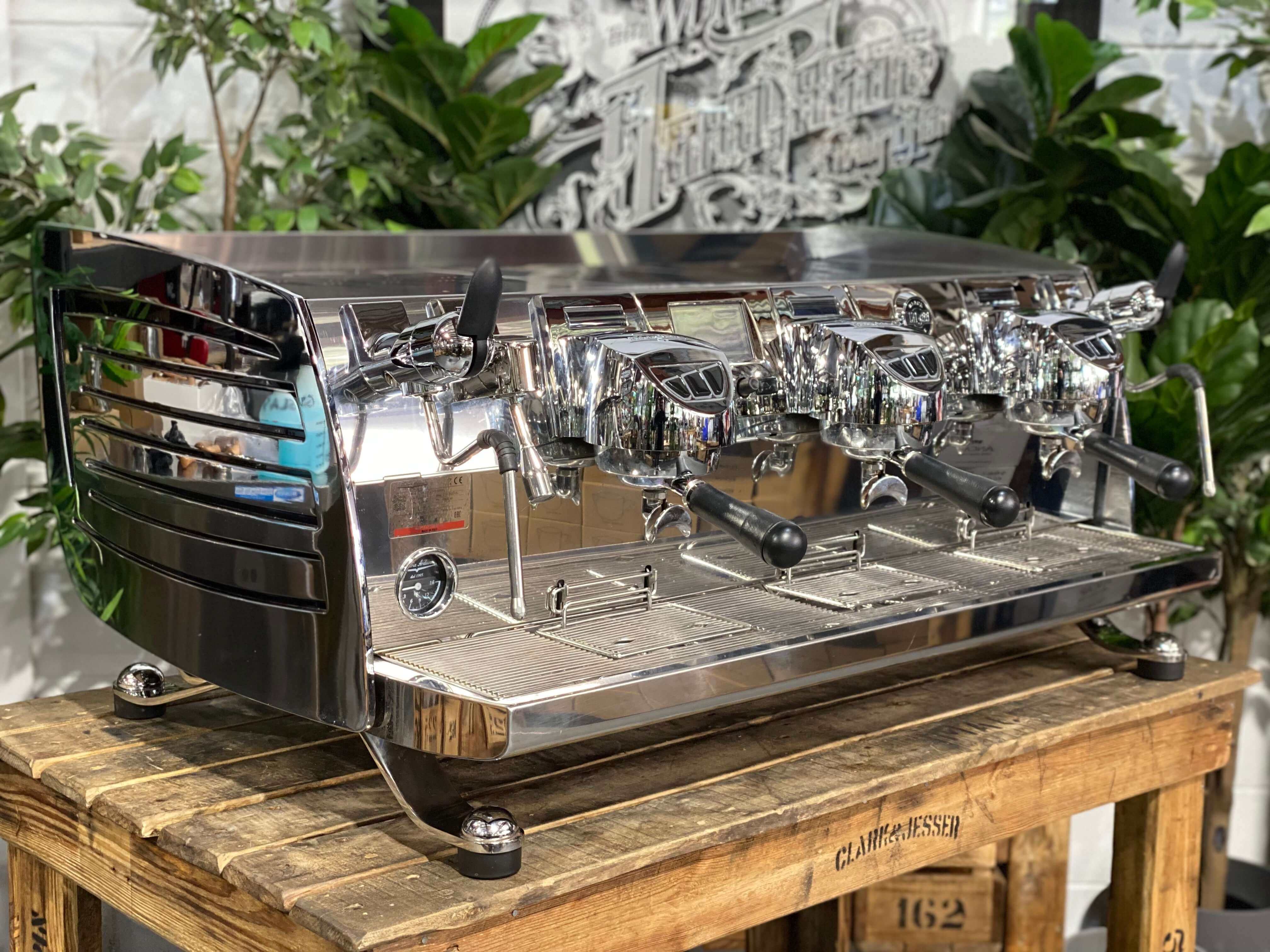 Victoria Arduino Black Eagle Gravimetric - 3 Group Commercial Espresso Machine - Stainless