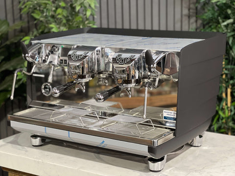 Victoria Arduino White Eagle Digit Black - 2 Group Commercial Espresso Machine - Stainless