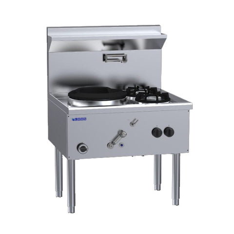 Luus Single Hole Two Burner Compact Waterless Wok WZ-1C2B