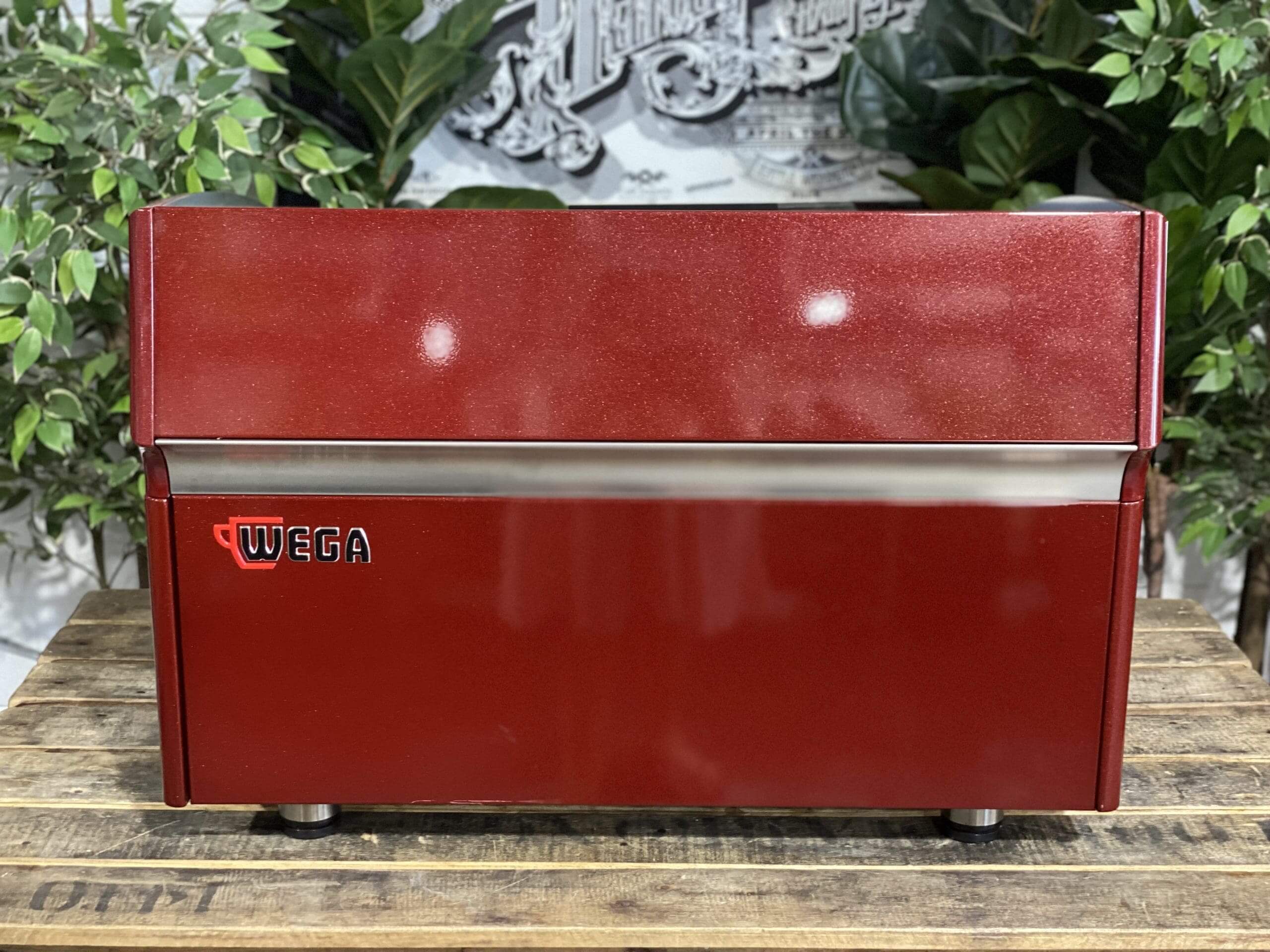 Wega Atlas EVD - 2 Group Commercial Espresso Machine - Red