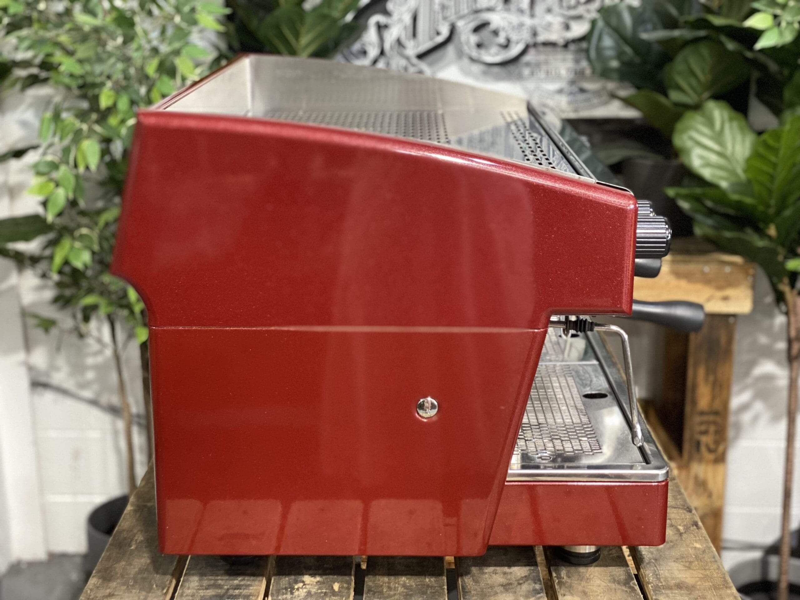 Wega Atlas EVD - 2 Group Commercial Espresso Machine - Red