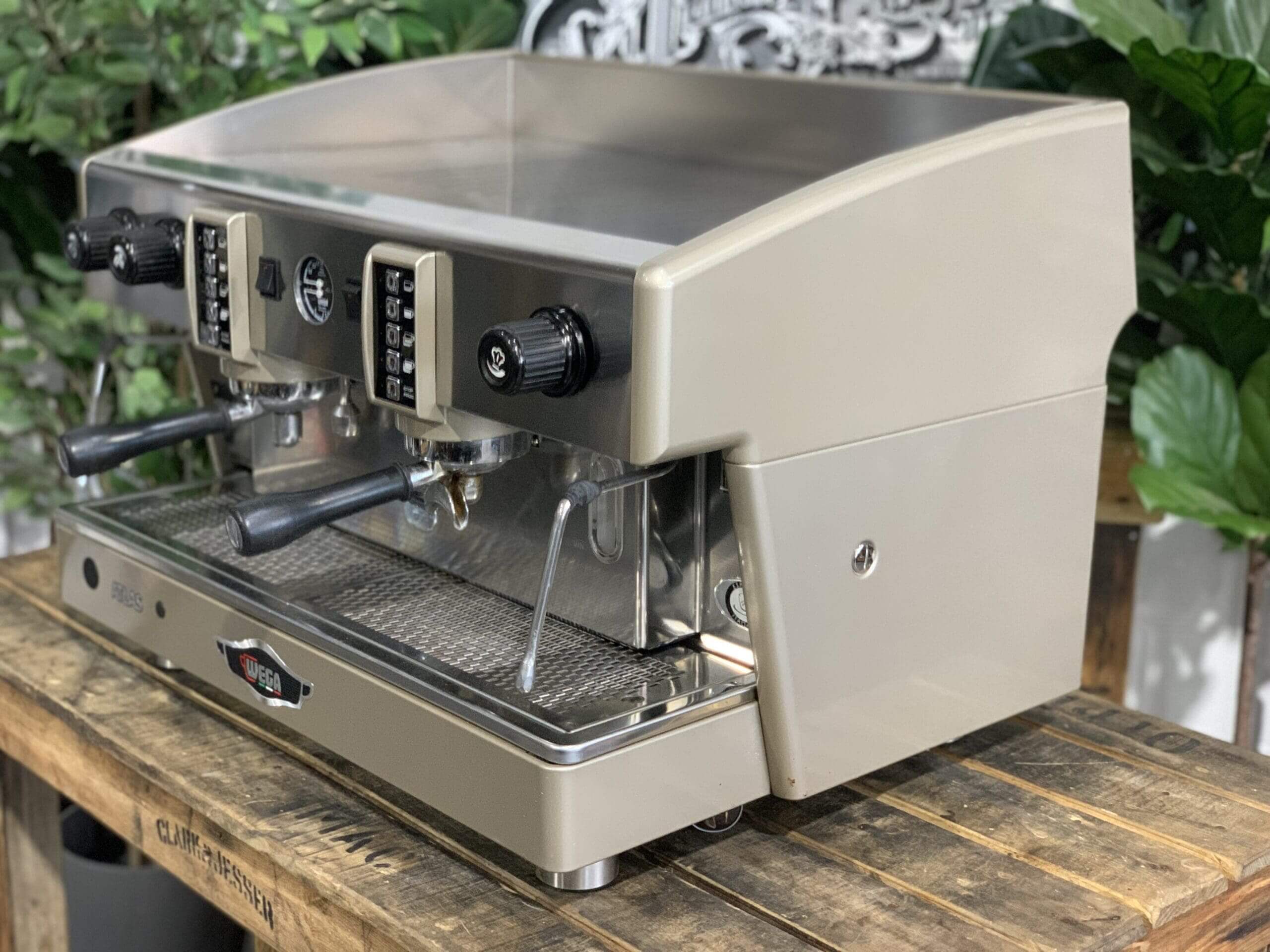 Wega Atlas EVD - 2 Group Commercial Espresso Machine - Sand