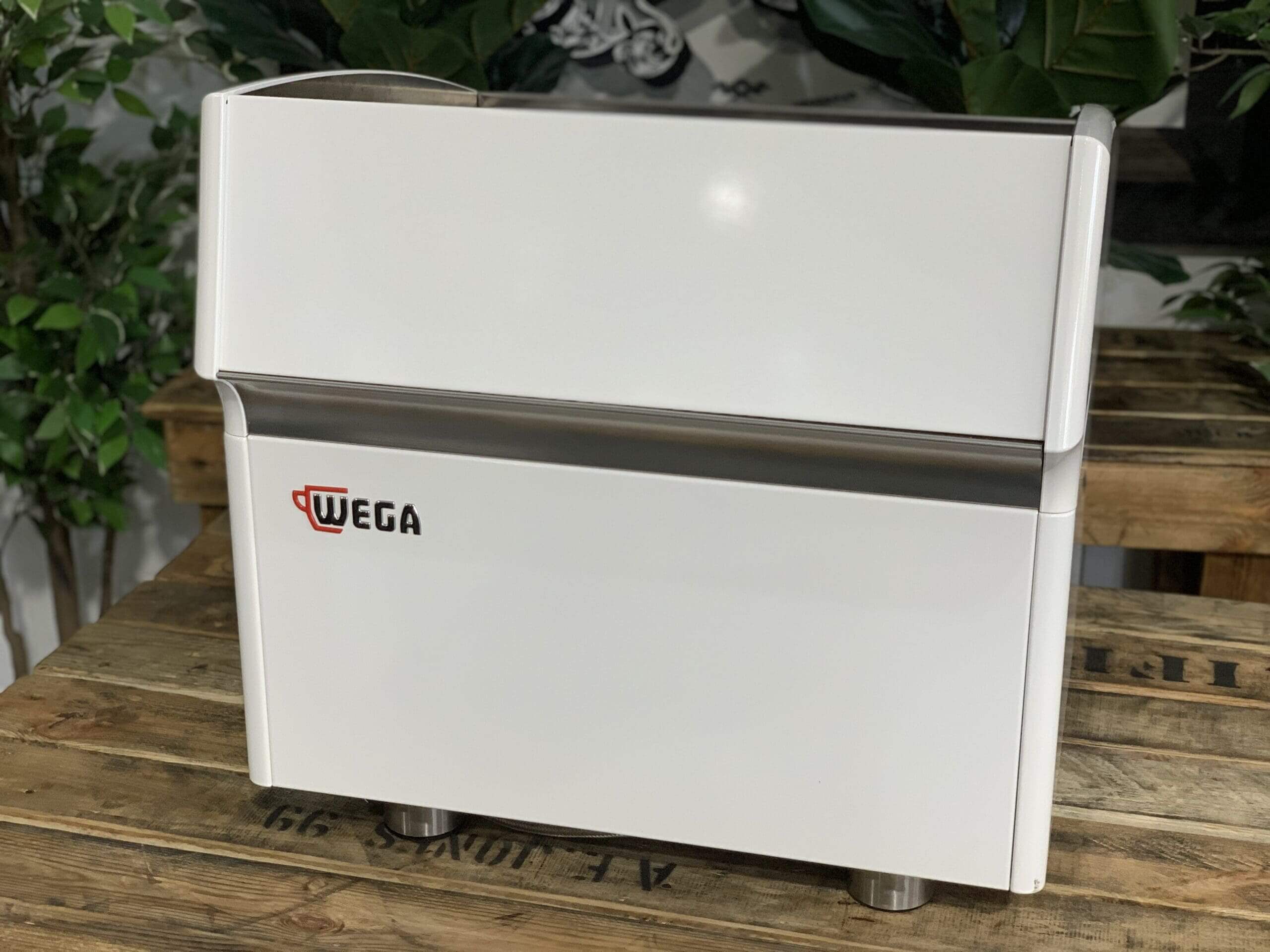 Wega Atlas EVD Compact - 2 Group Commercial Espresso Machine - White